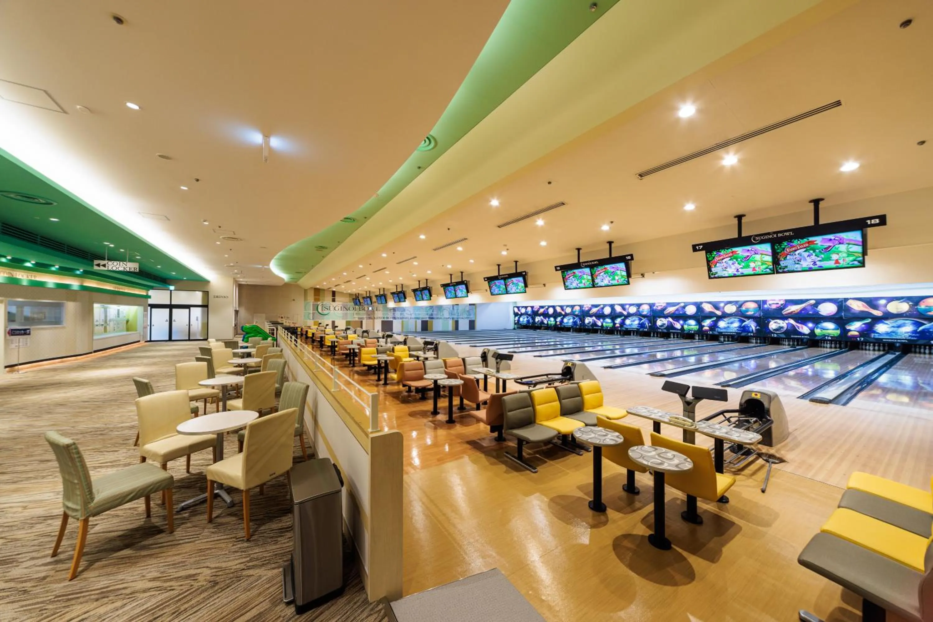 Bowling in Beppu SUGINOI HOTEL