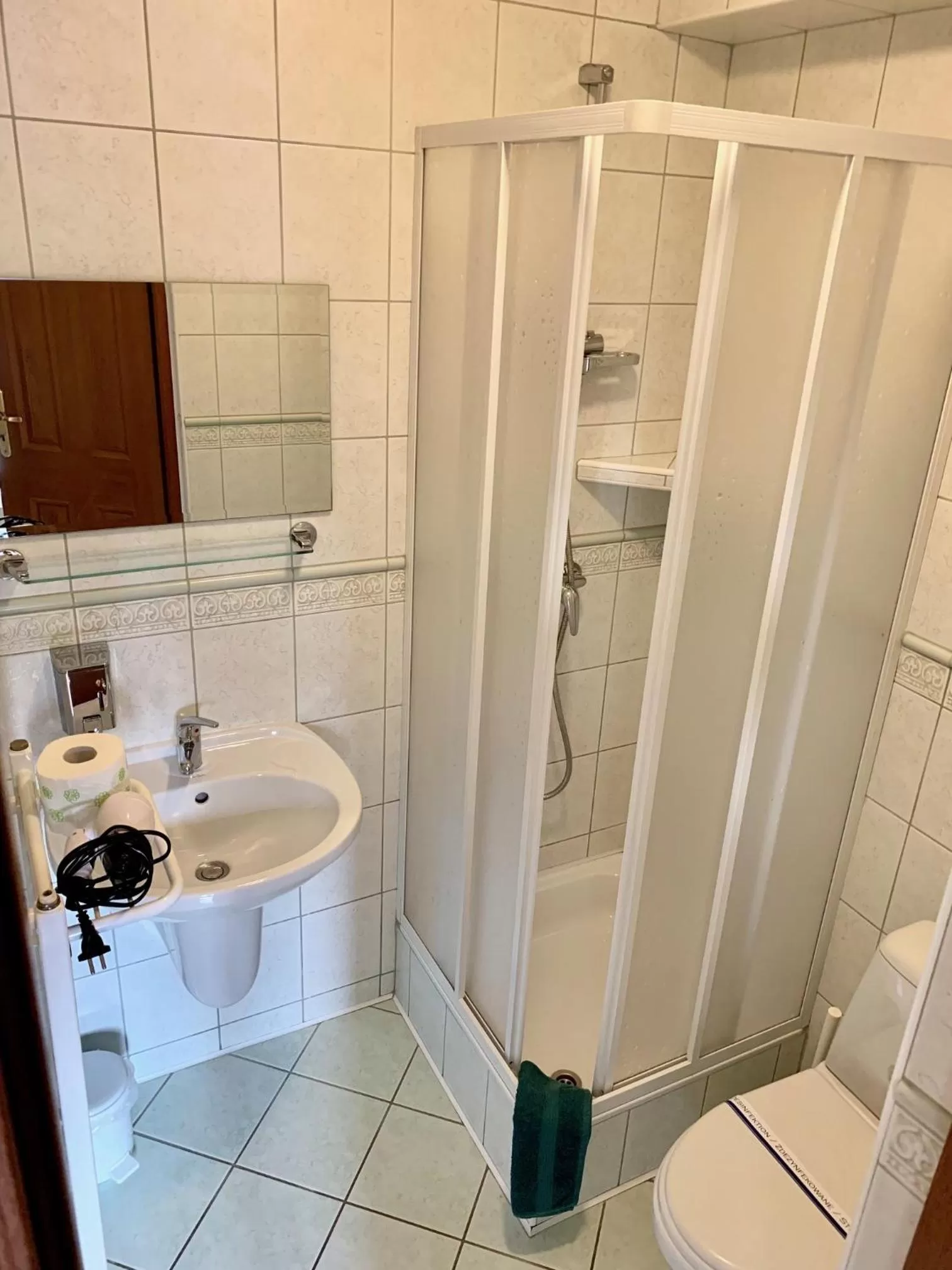 Shower in Willa Łąkowa