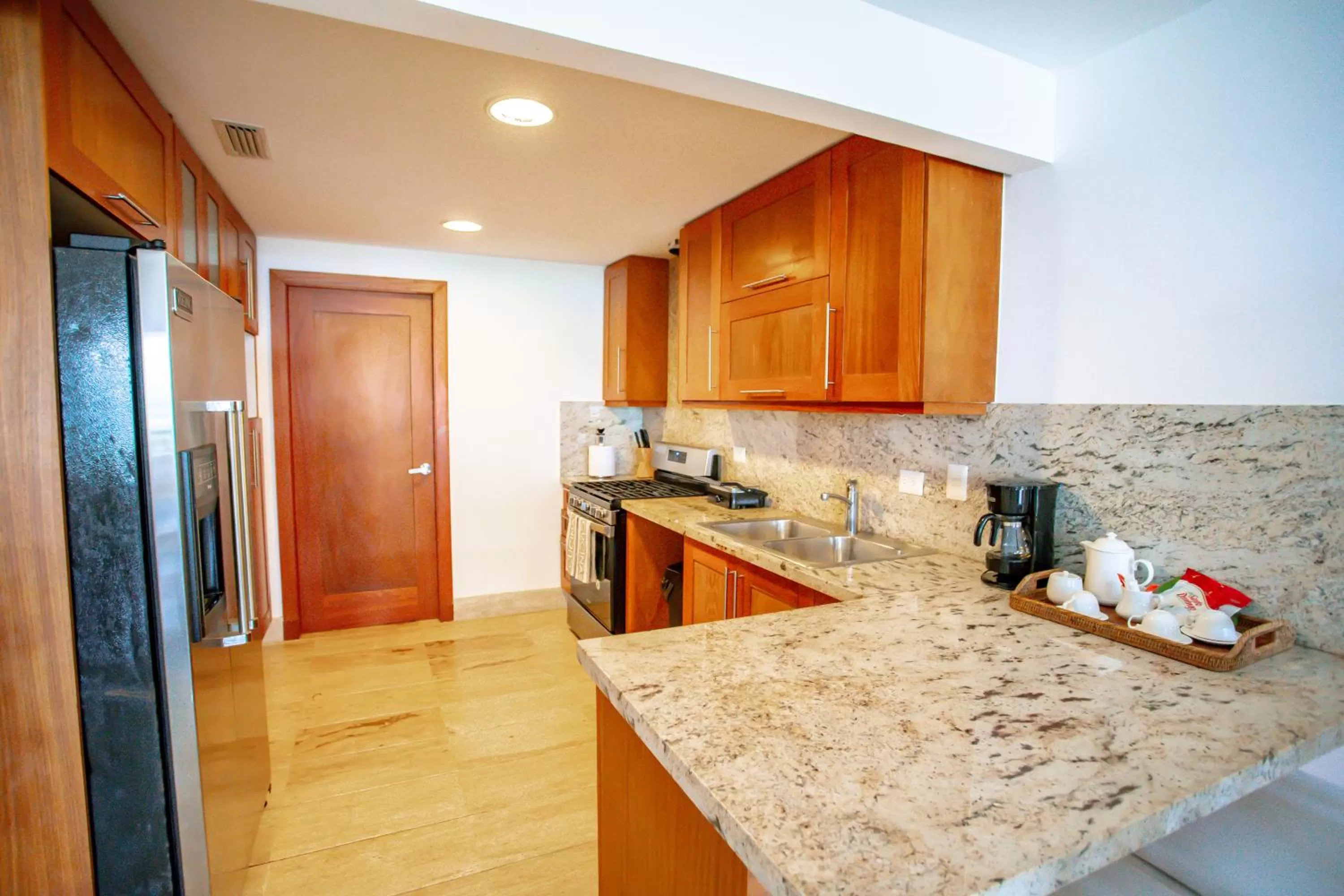 Kitchen or kitchenette in Xeliter Balcones del Atlantico - Las Terrenas