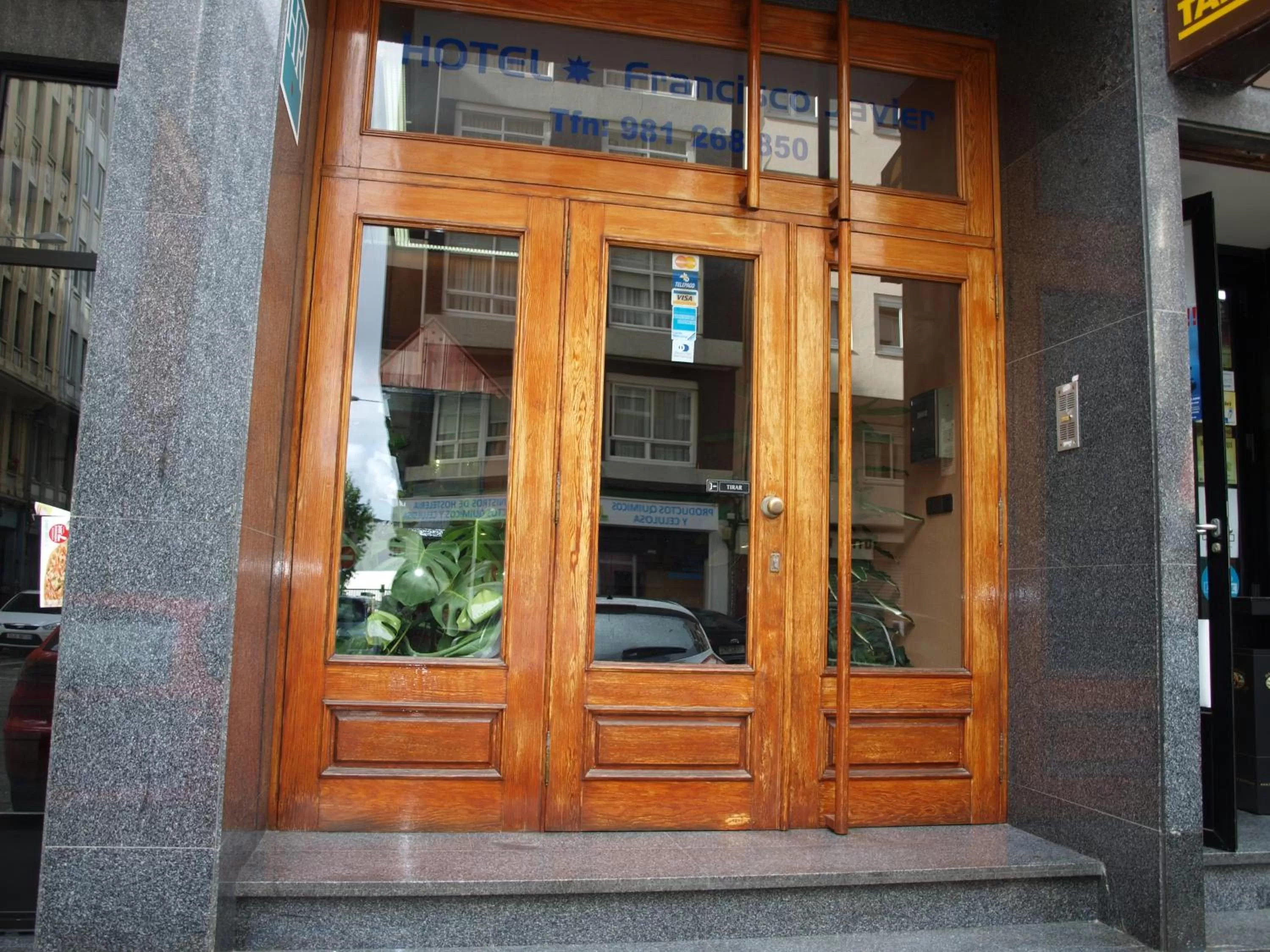 Lobby or reception in Hotel Francisco Javier