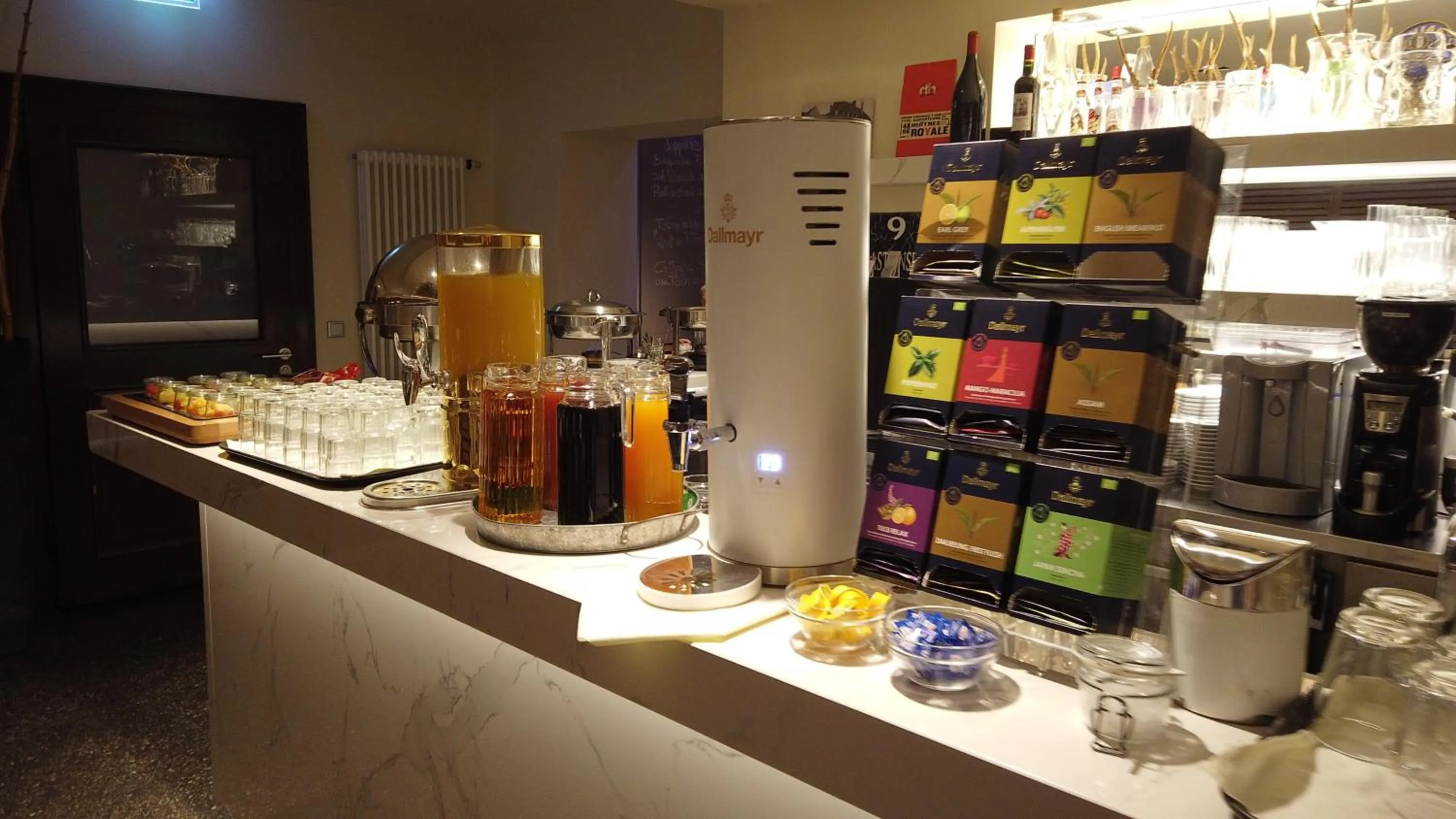 Buffet breakfast in Hotel Blauer Bock