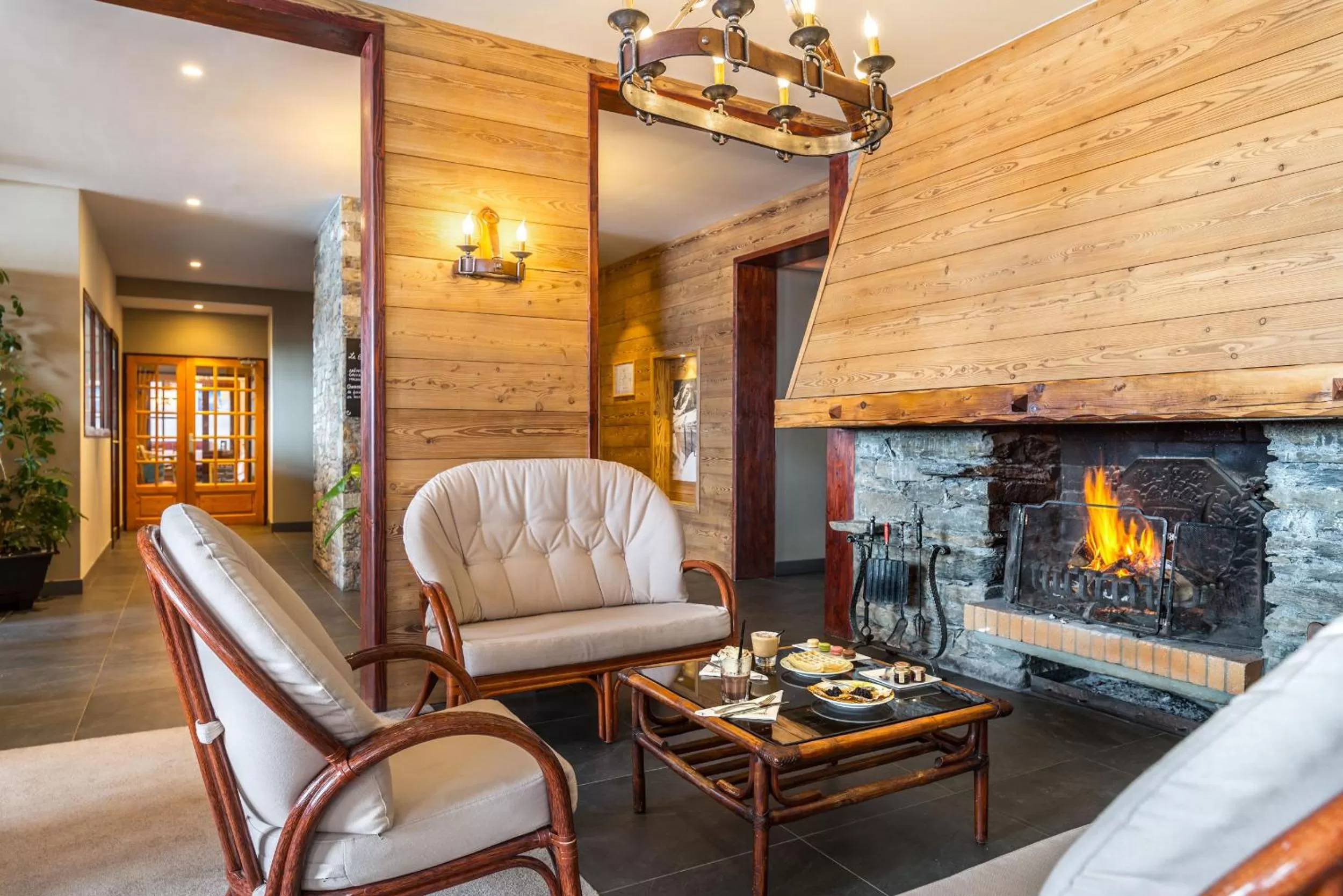 Seating Area in Hotel Les Arolles