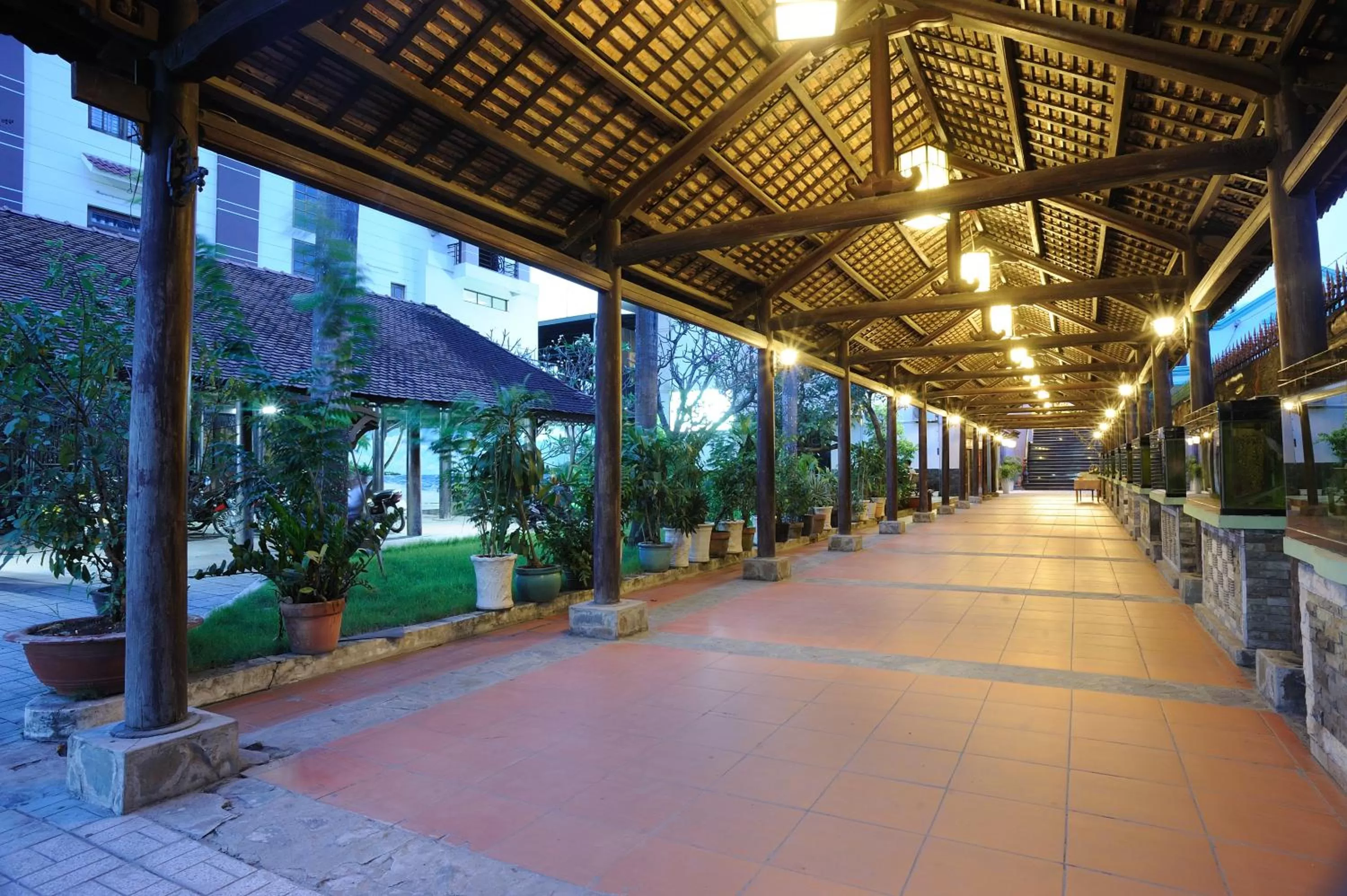 Natural landscape in Hoang Yen Hotel