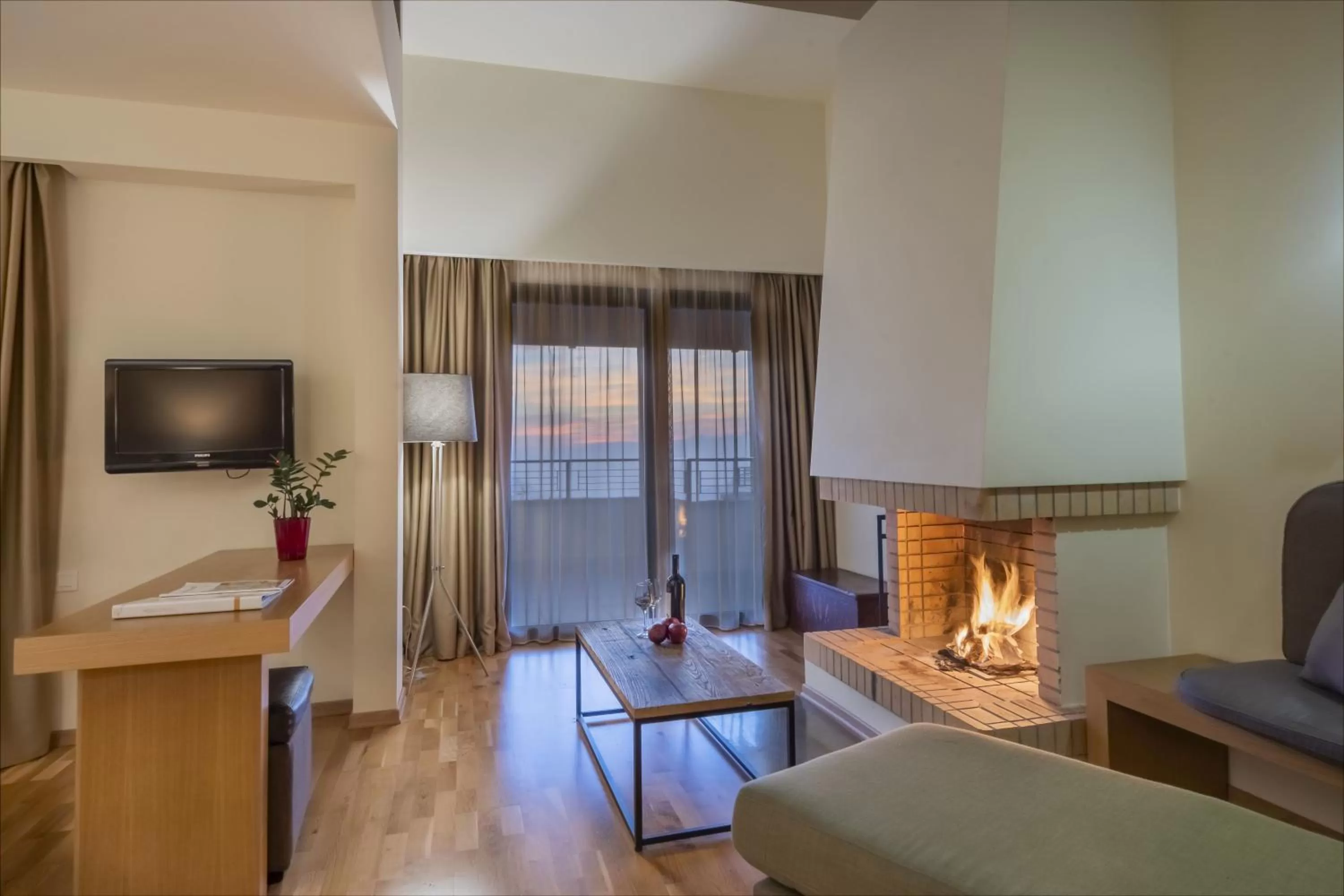 Living room in Anemolia Mountain Resort