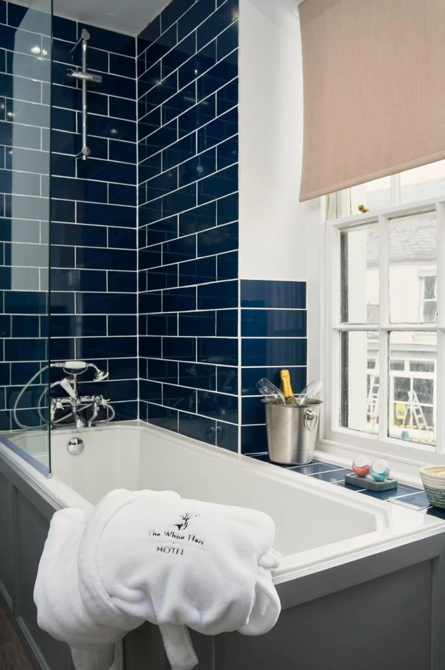 Bathroom in The White Hart Hotel