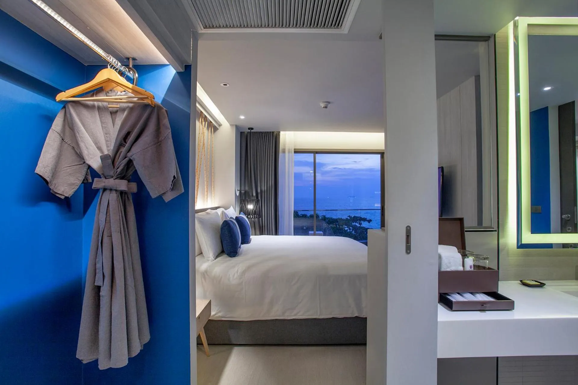 Bedroom, Bed in U Jomtien Pattaya