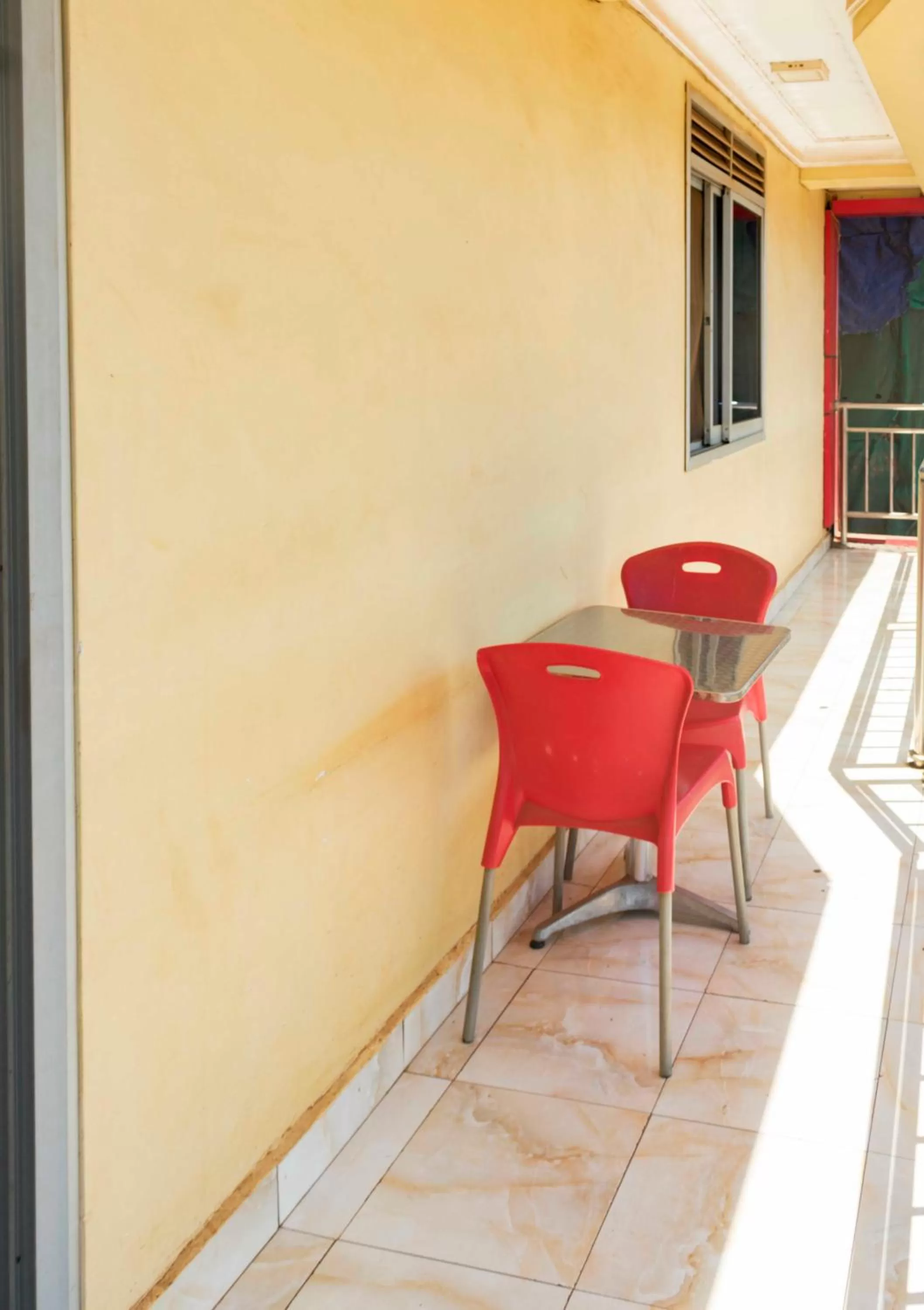 Patio in Sunrise Hotel Kampala