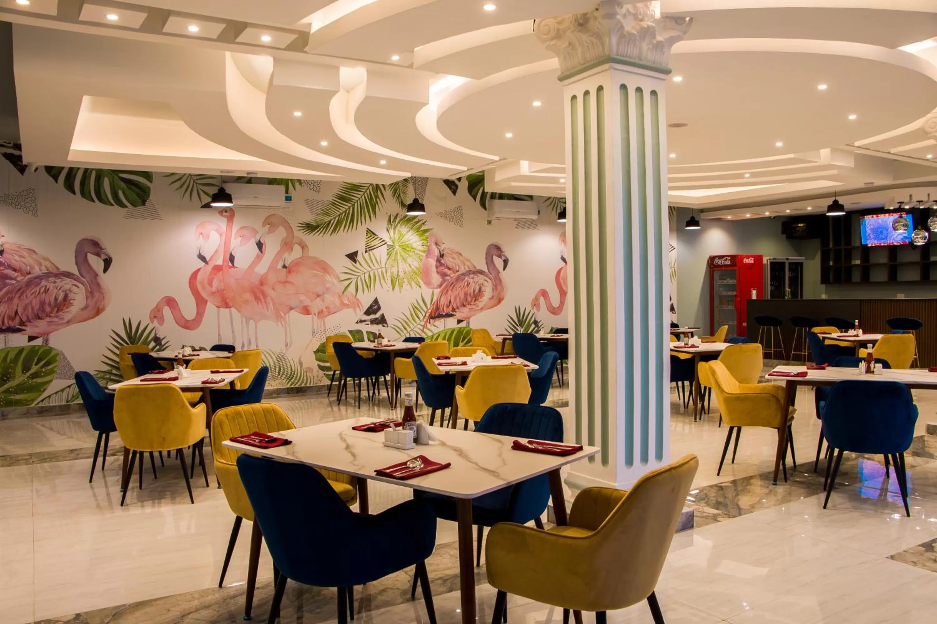 Restaurant/places to eat in Hotel Horizon Entebbe