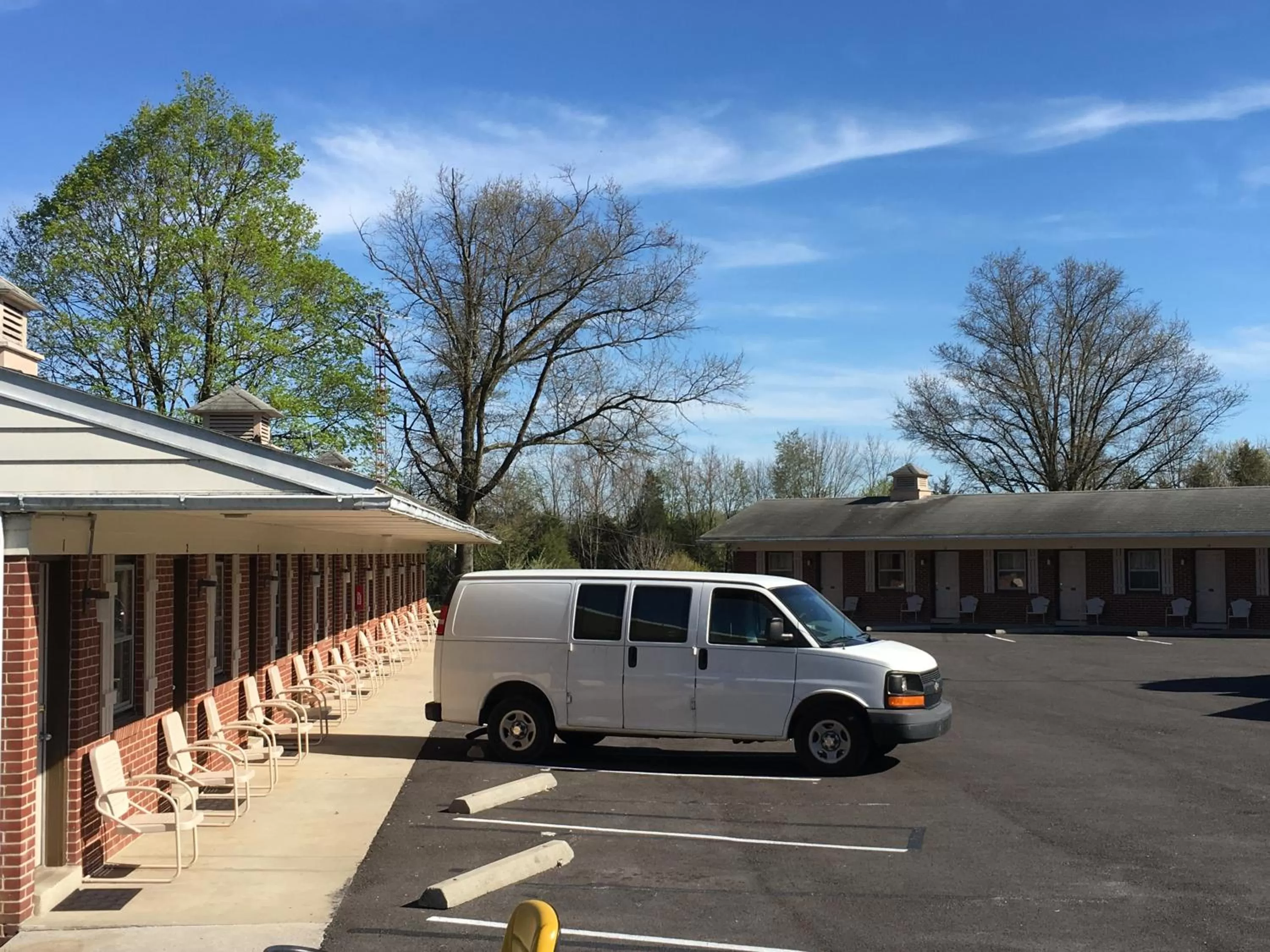 Patio in Red Carpet Inn - Gettysburg