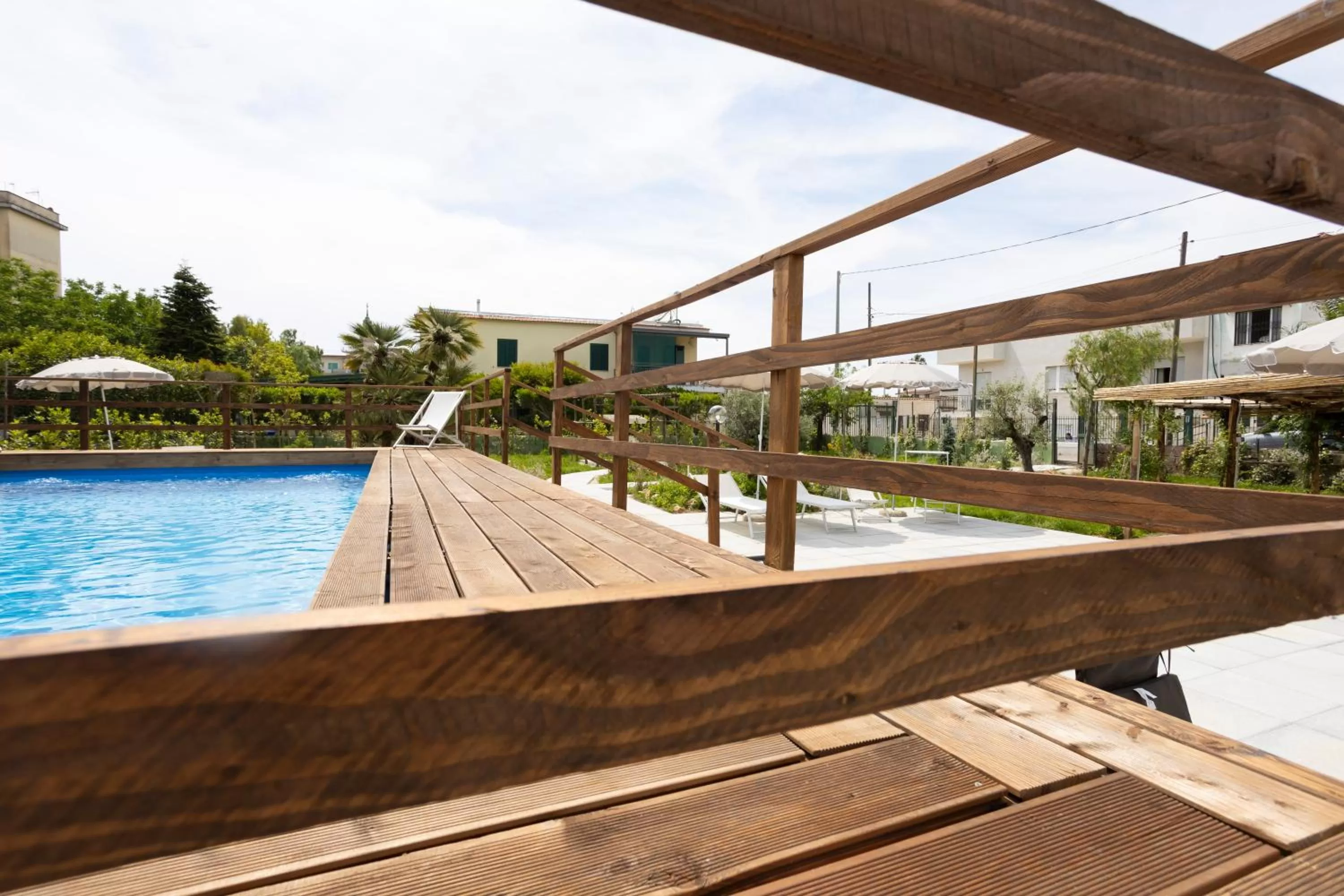 Swimming pool in Residence O'Sole Mio Pompei