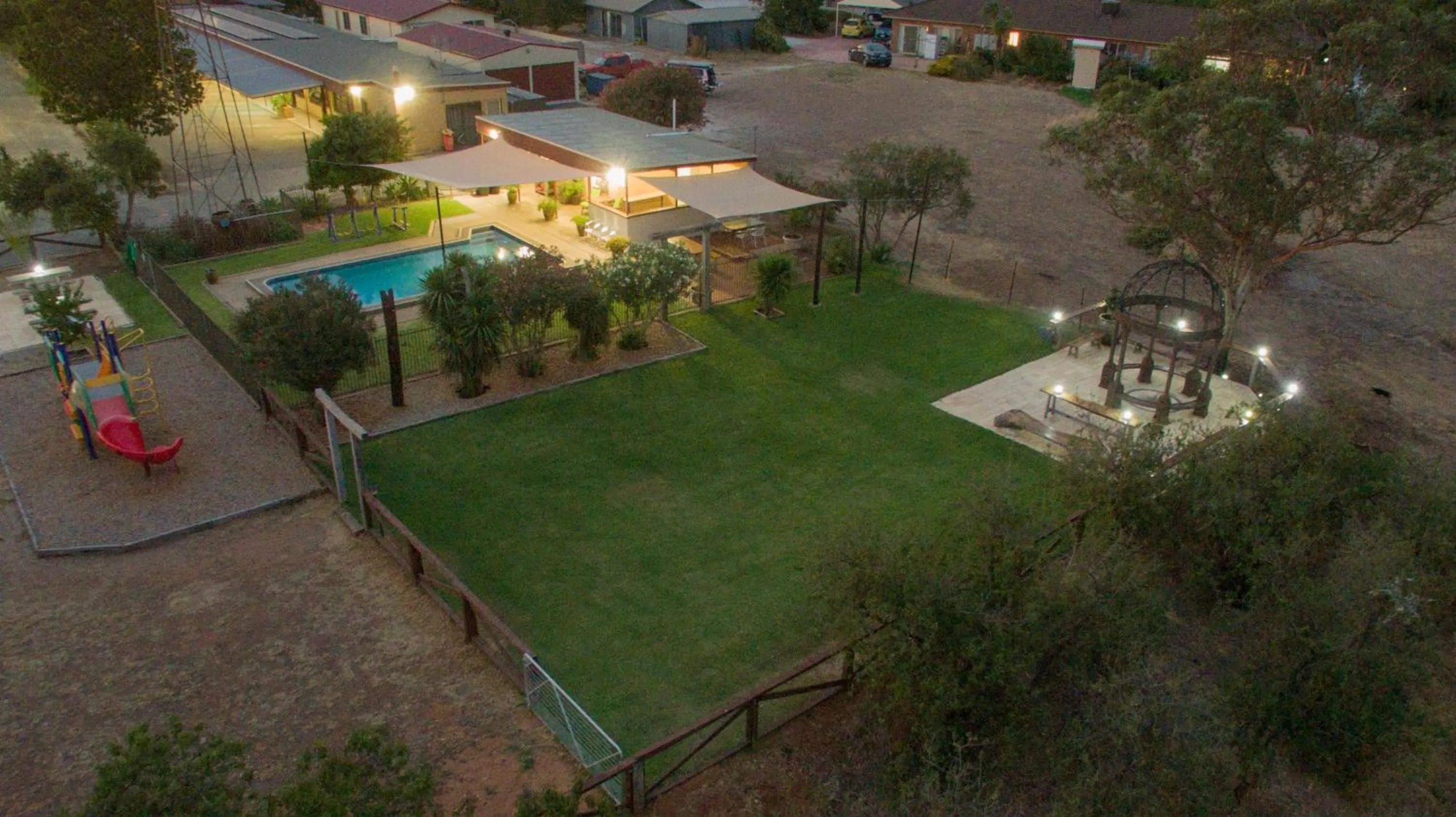 Bird's eye view in Angaston Vineyards Motel
