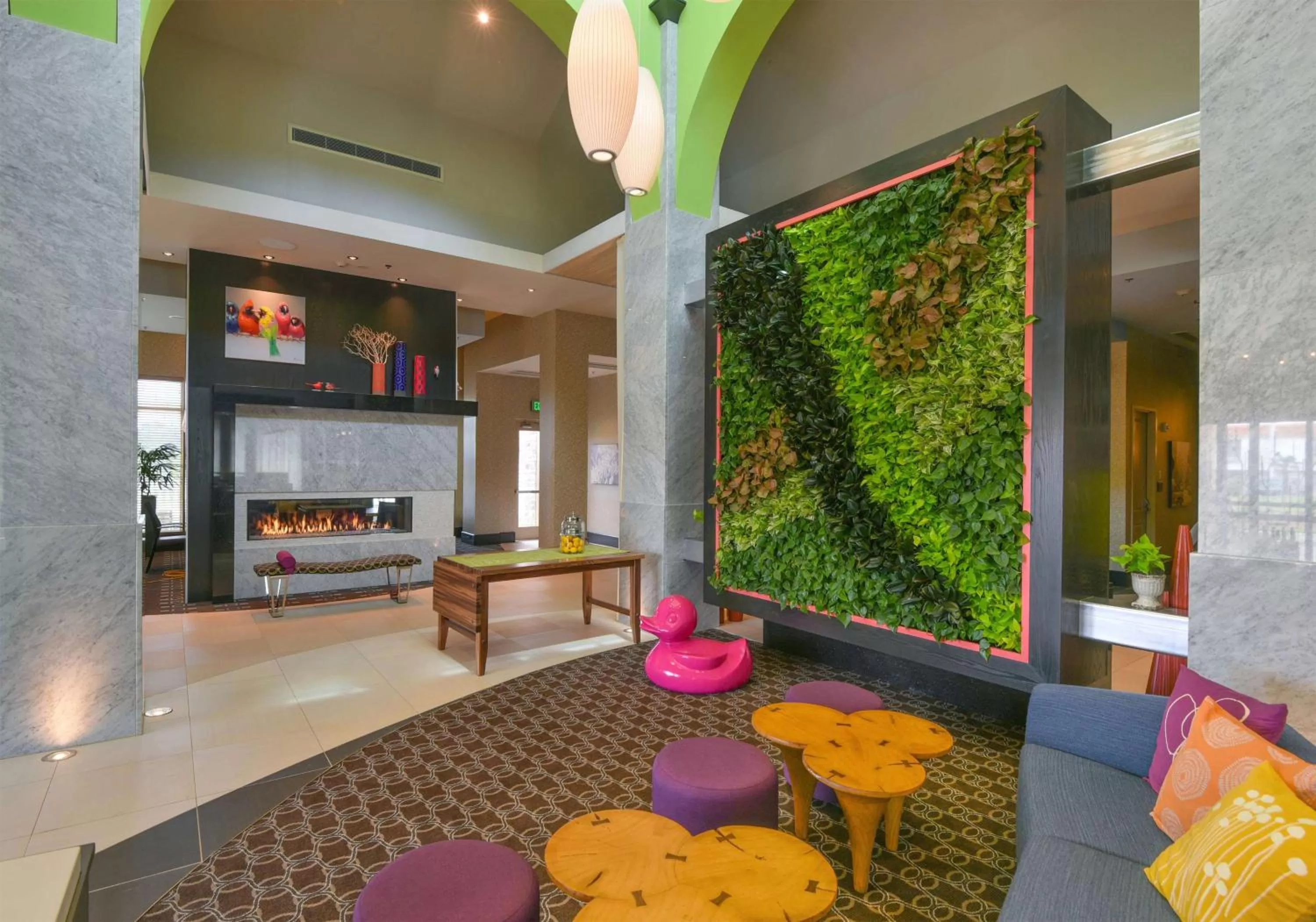 Lobby or reception in Hilton Garden Inn Raleigh/Crabtree Valley