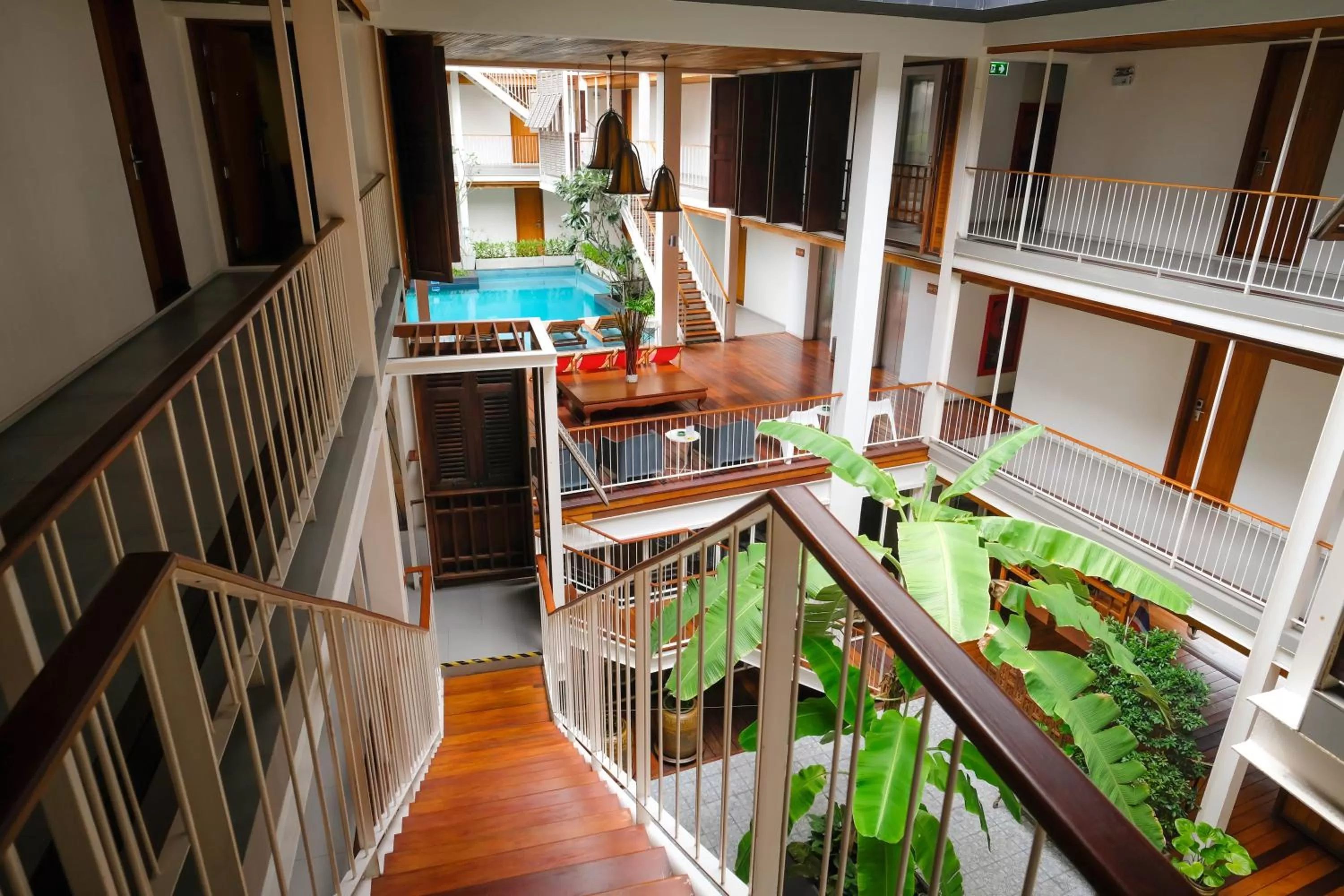 Decorative detail in Nanda Heritage Hotel