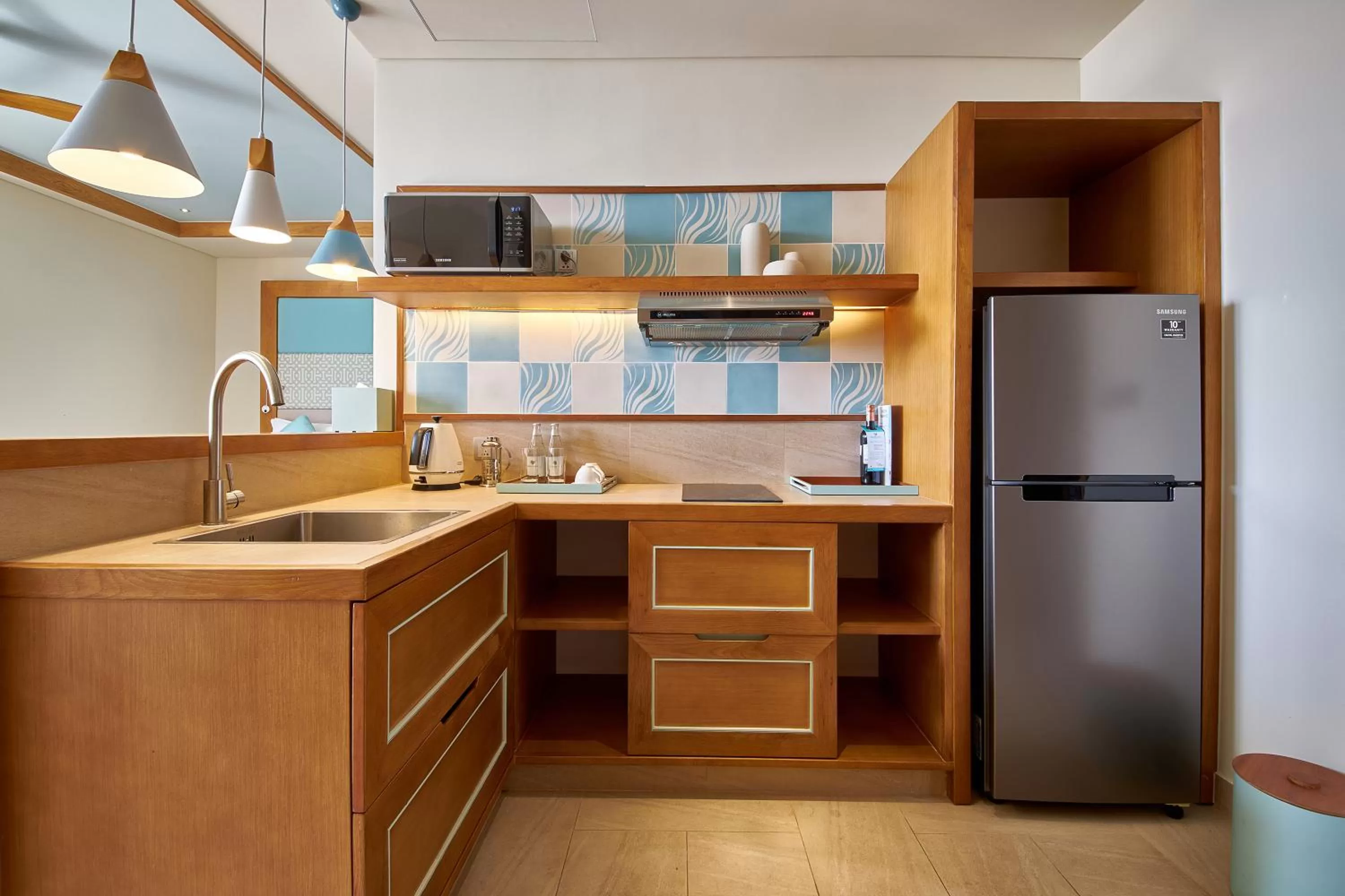 Seating area in Fusion Suites Vung Tau