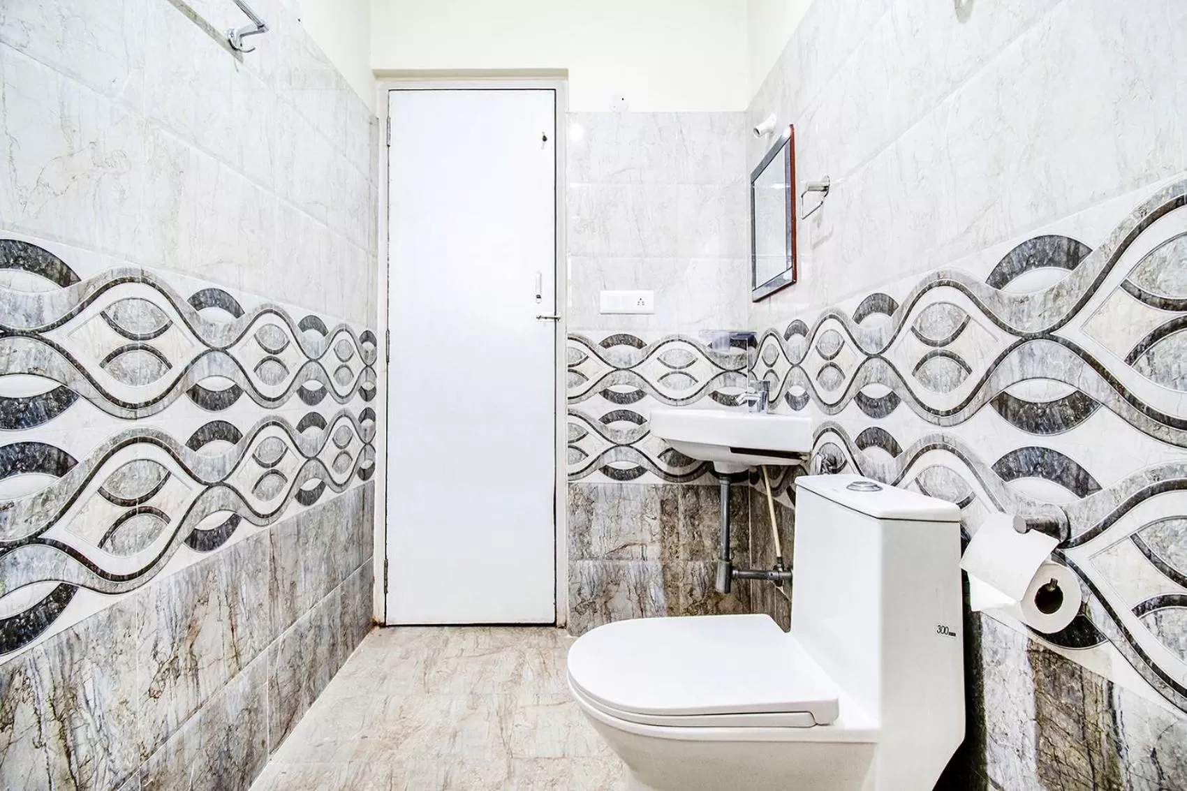 Bathroom in FabHotel Pride Inn - Nr TCS Deccan Park, Hitech City