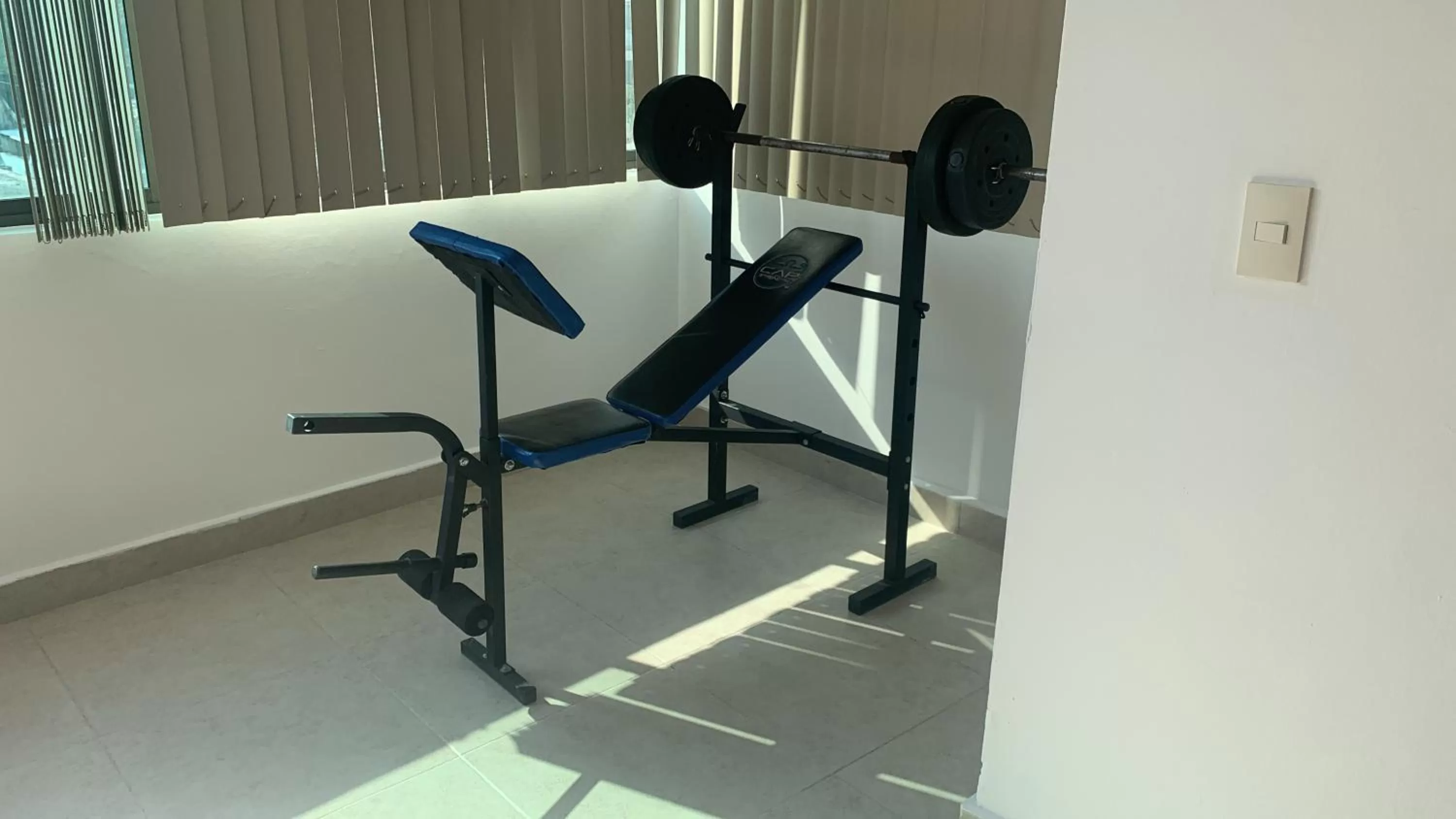 Fitness centre/facilities in Hotel Escala Puebla Centro