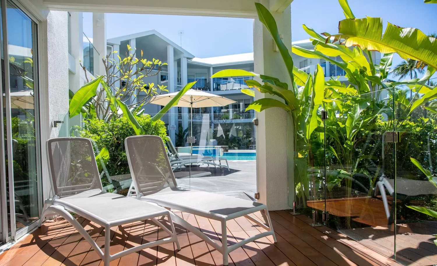 Balcony/Terrace in Beaches Holiday Apartments - Official Onsite Reception & Check In