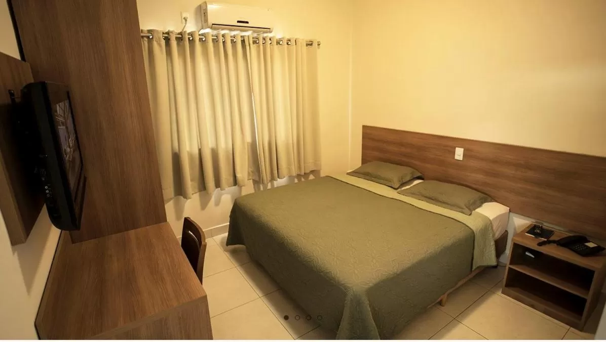 Bed in Matinada Palace Hotel