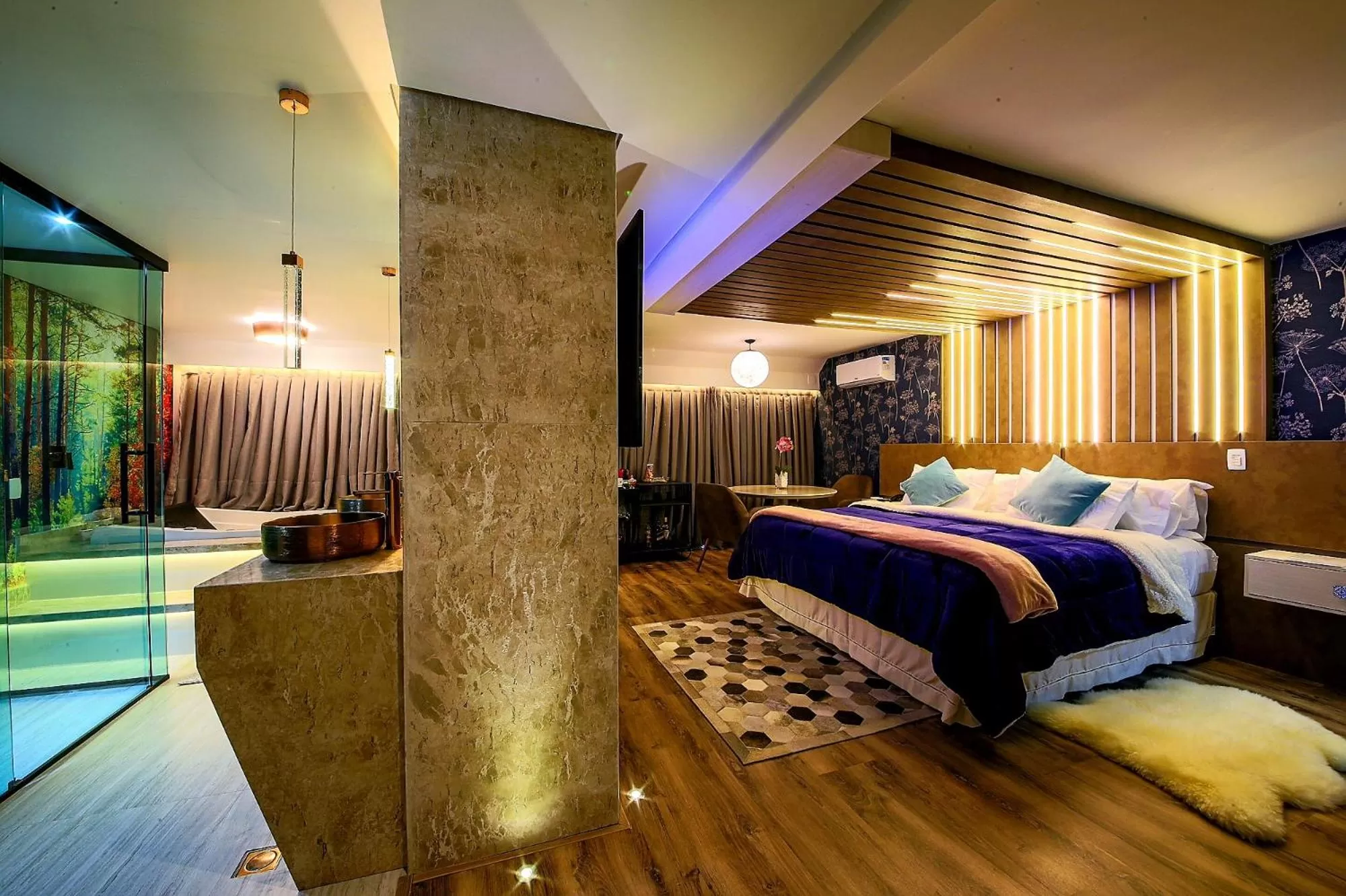 Bed in Caminho das Pedras Pousada de Charme