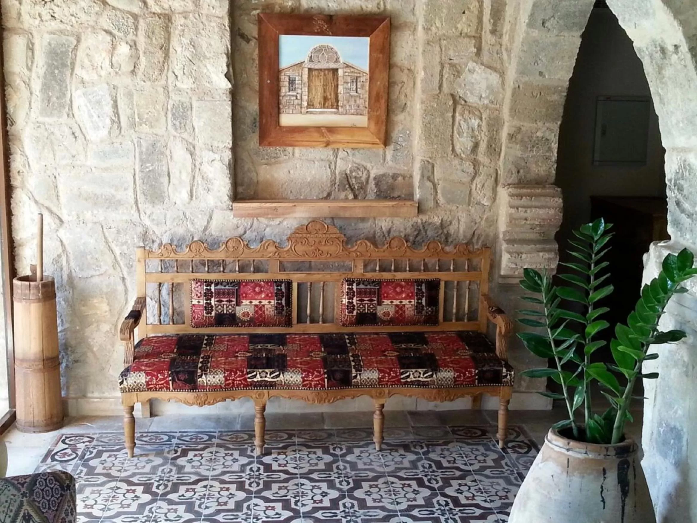 Decorative detail in Kemerli Konak Boutique Hotel