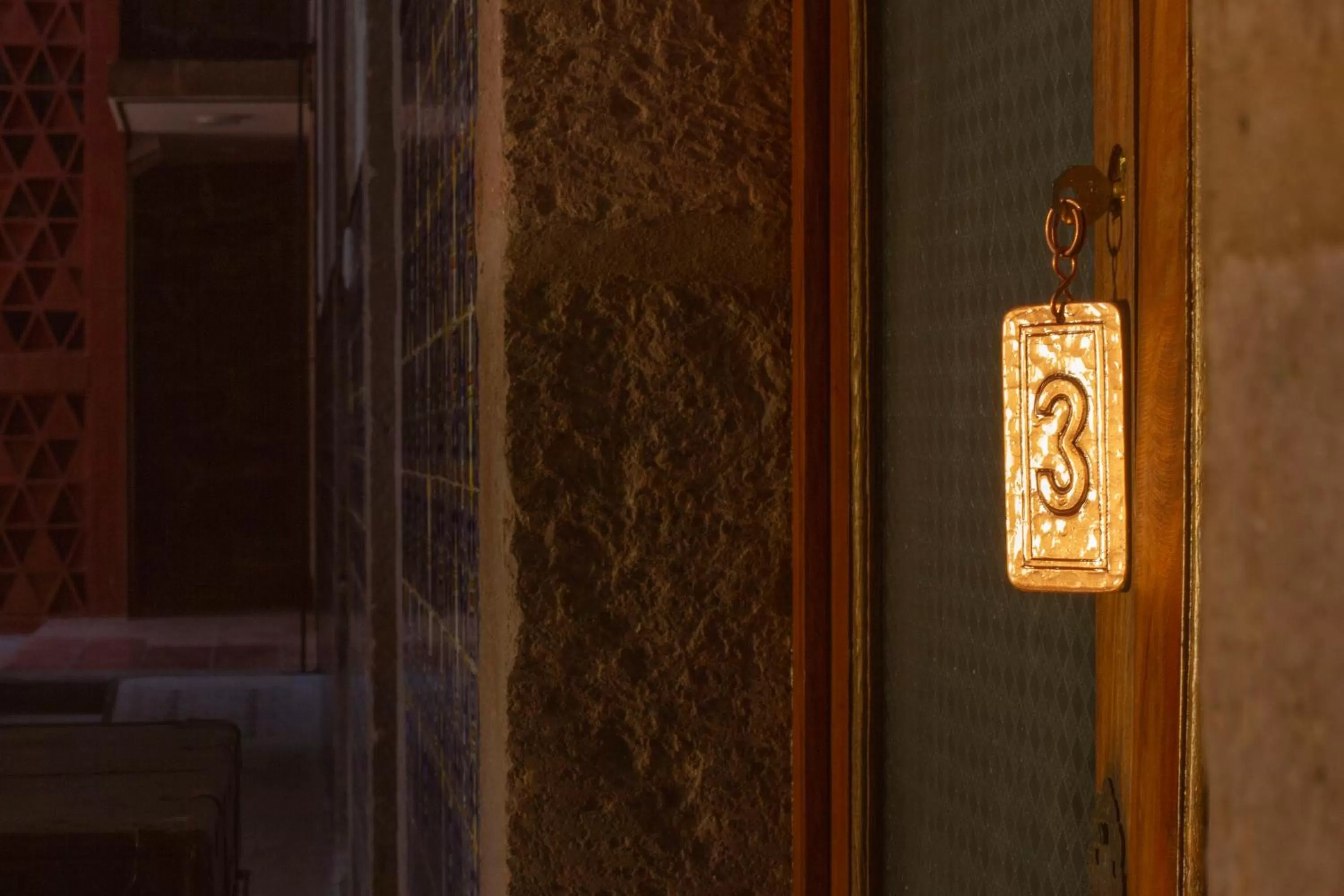 Decorative detail in NaNa Vida Hotel Morelia