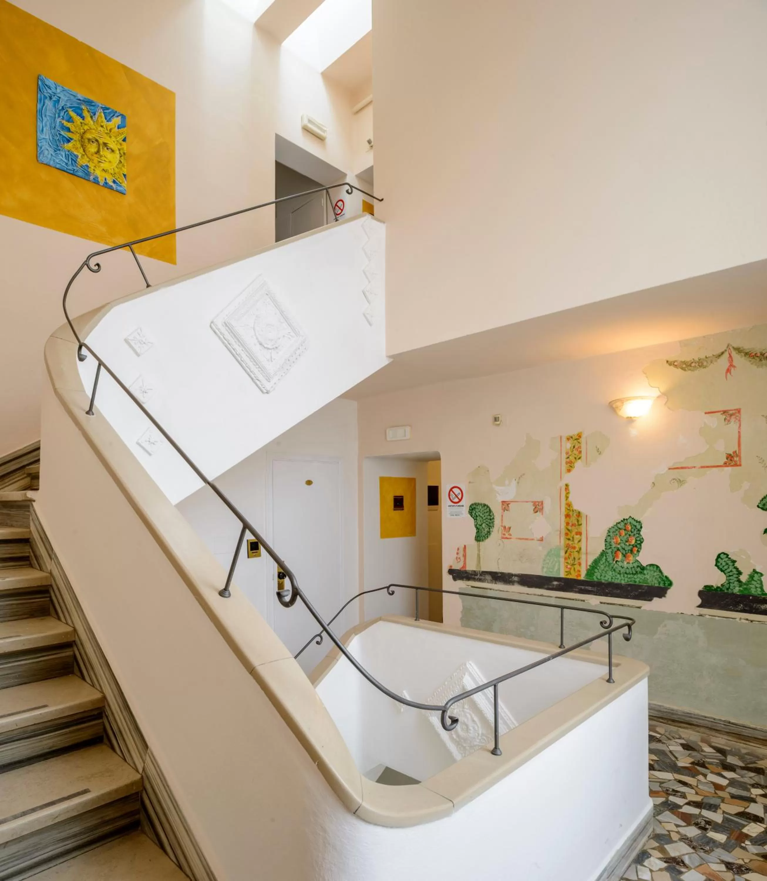 Decorative detail in Hotel San Francesco e il lupo