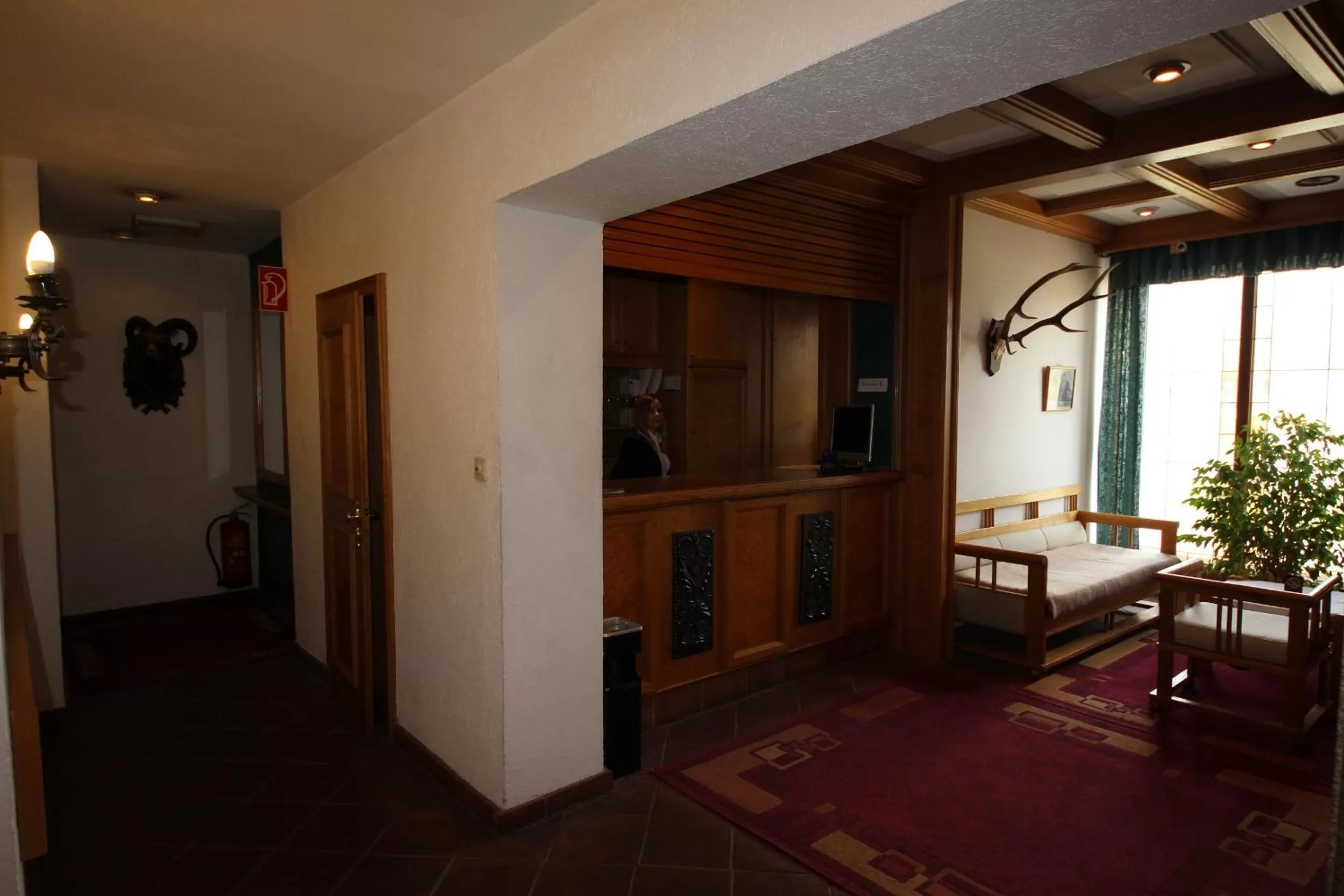 Lobby or reception in Hotel Kleinmünchen