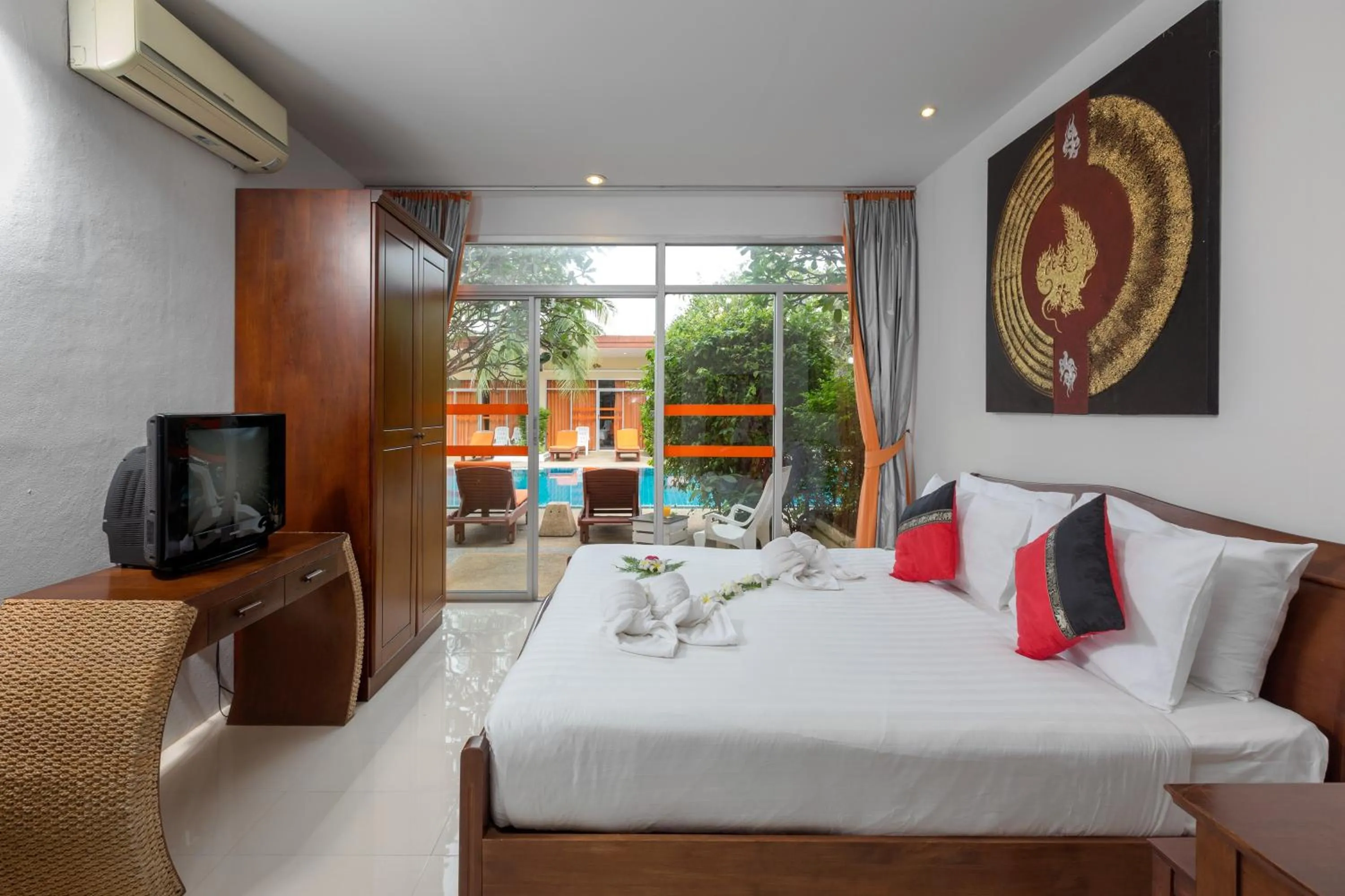 Bedroom, Bed in Phuket Sea Resort SHA Extra Plus