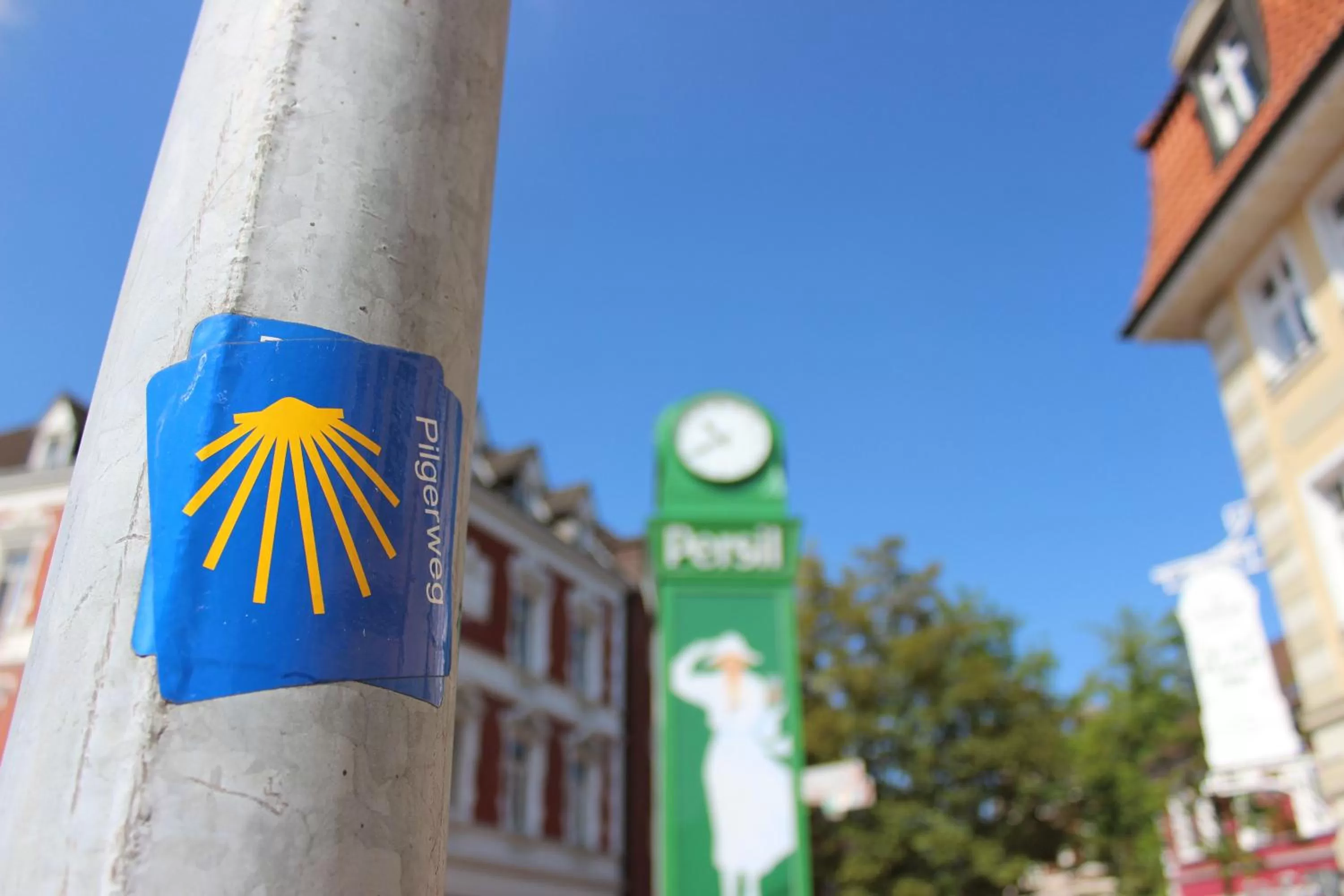 Decorative detail in An der Persiluhr Stadt-gut-Hotel