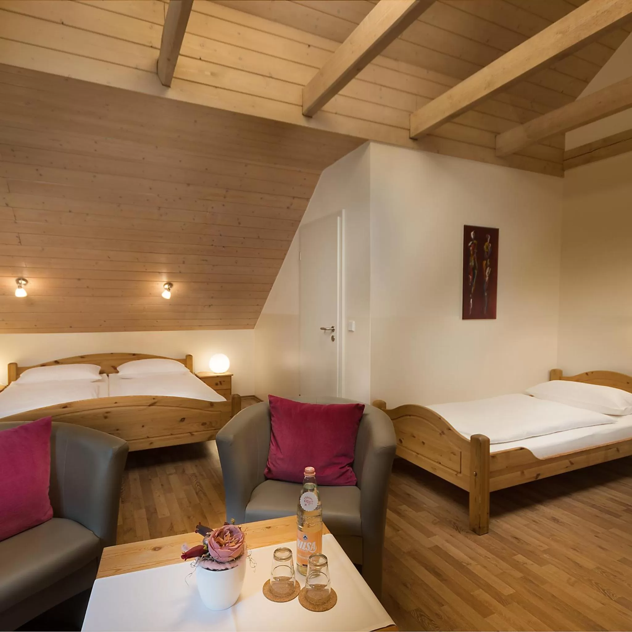 Photo of the whole room, Bed in Haus Biederstaedt & LivJana