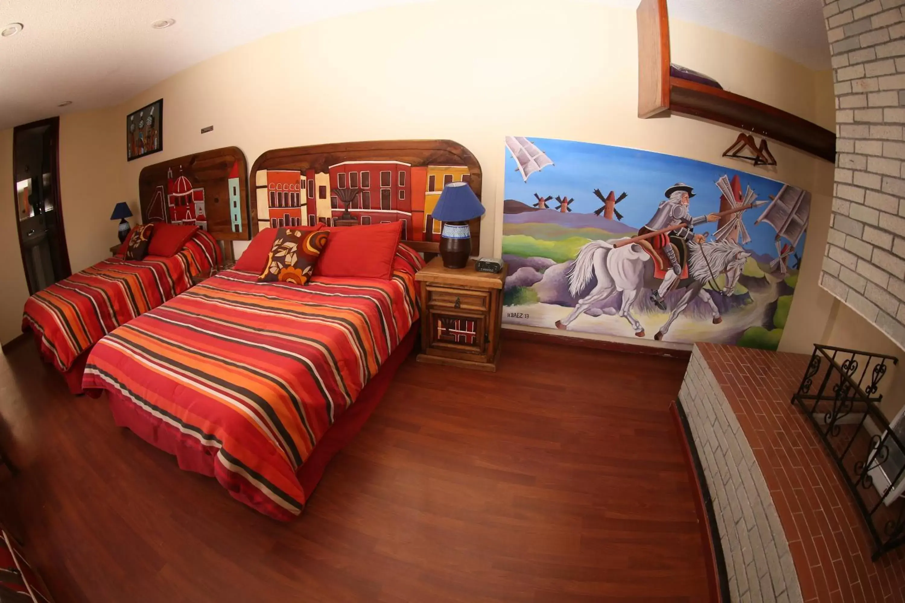 Standard Double Room with Two Double Beds in Hotel Chocolate Tradicional Standard Double Room with Two Double Beds in Hotel Chocolate Tradicional