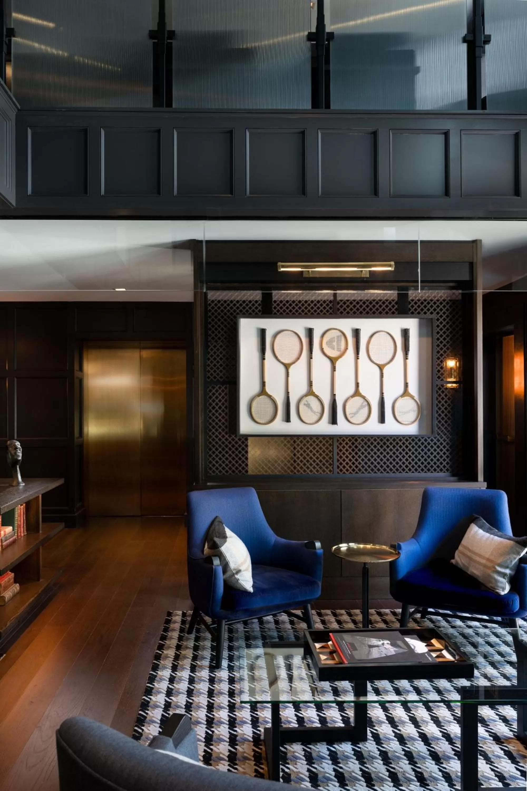 Lobby or reception in The Union Club Hotel at Purdue University, Autograph Collection