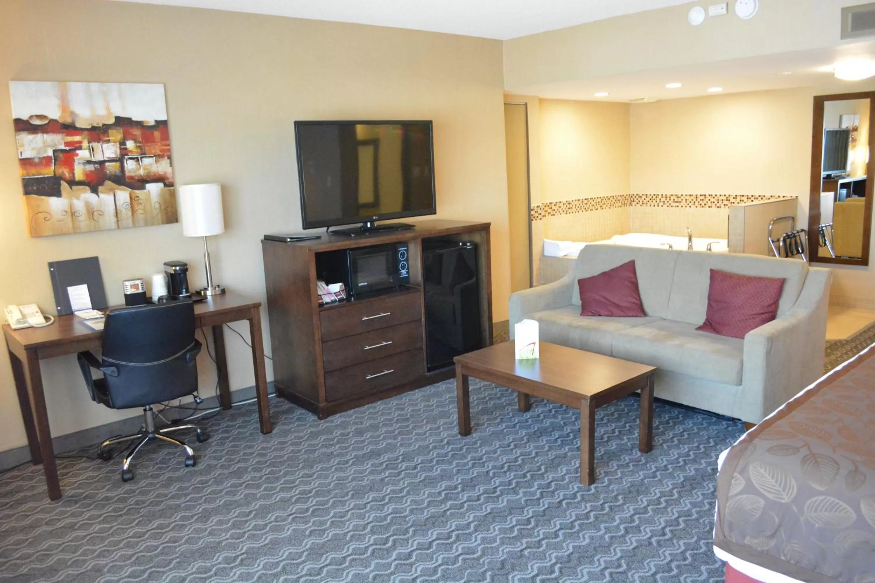 Living room in Best Western Terrace Inn