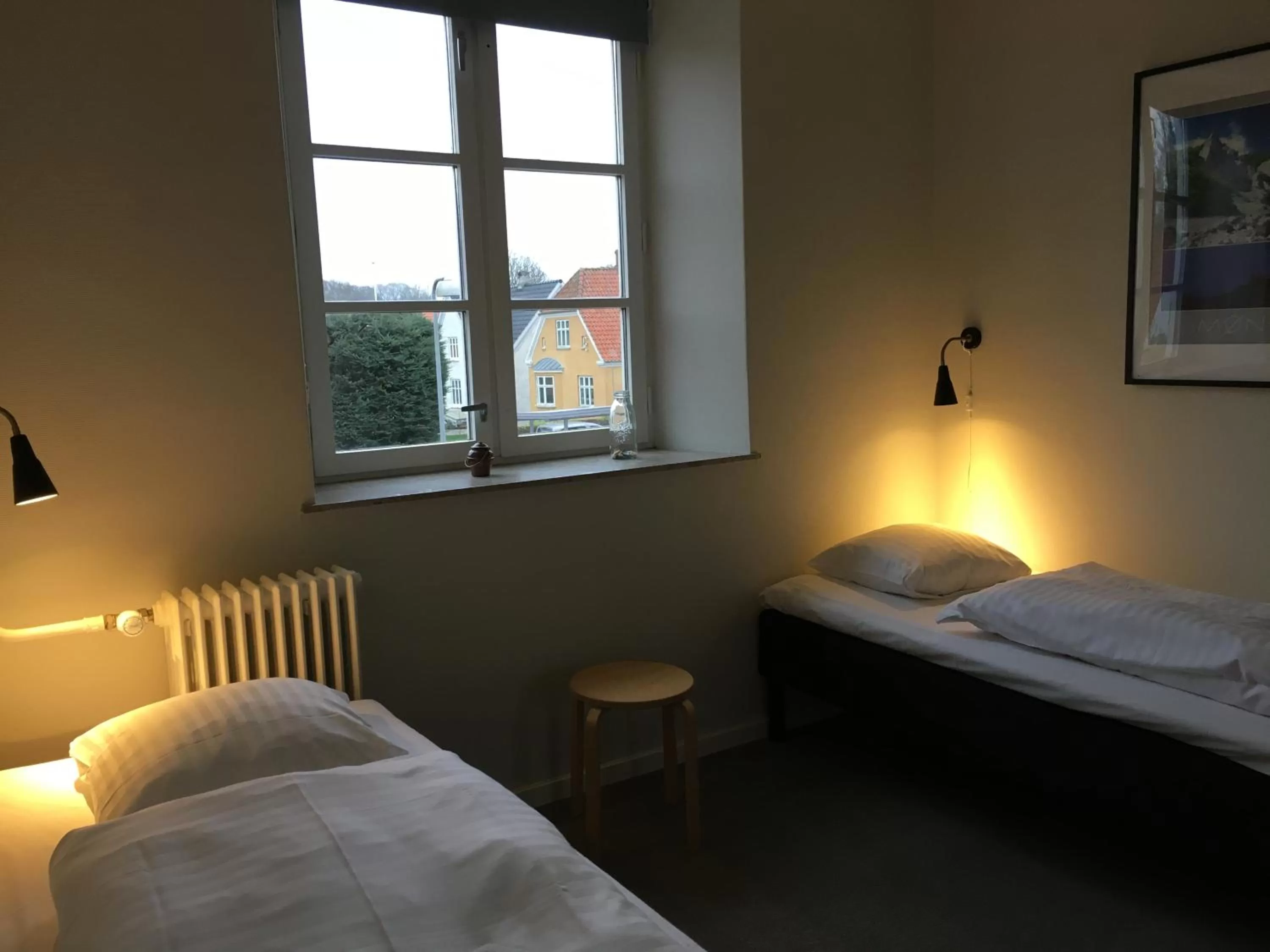 Bed in Hotel Residens Møen