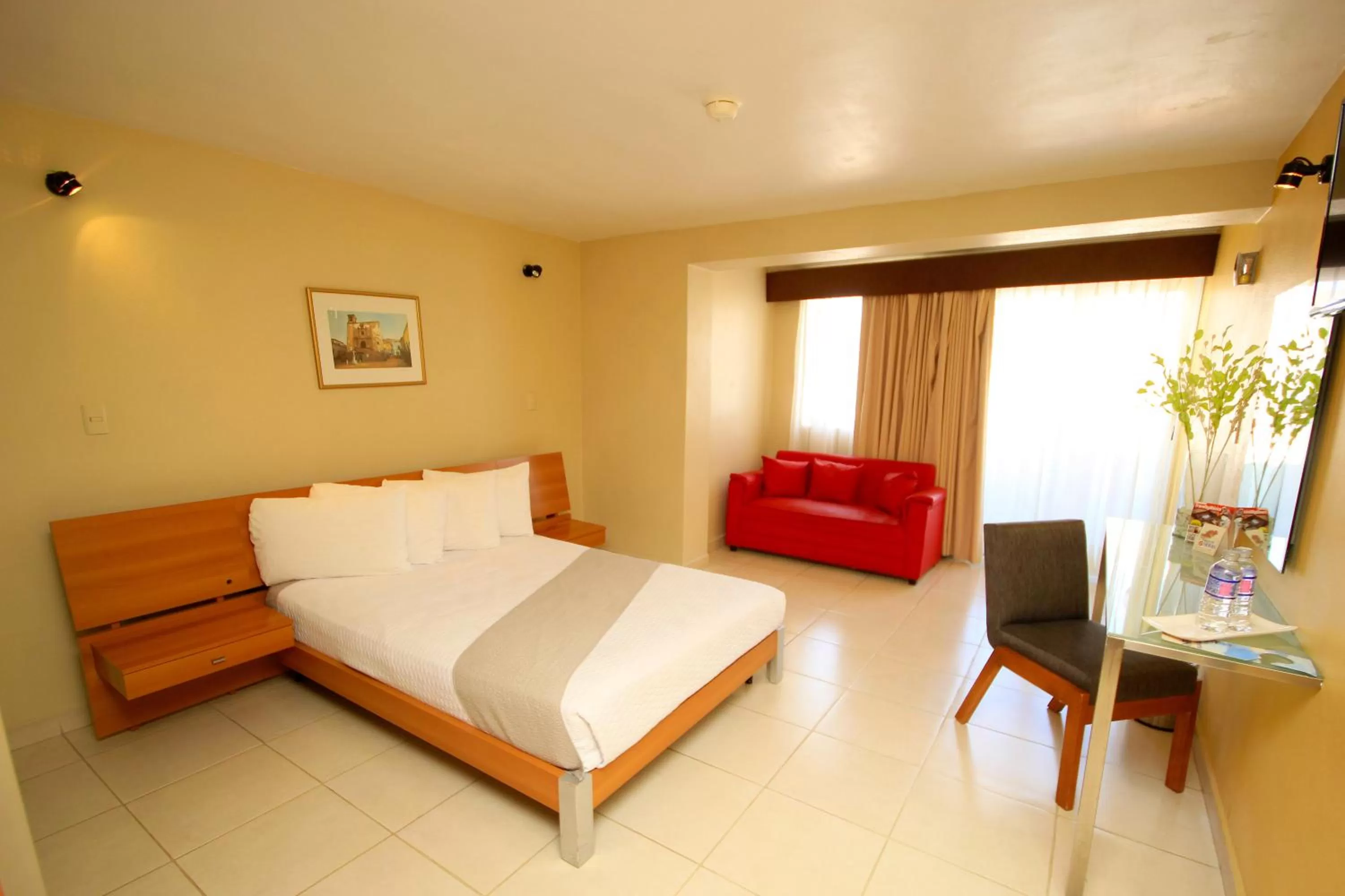 Bed in Hotel Balcón del Cielo