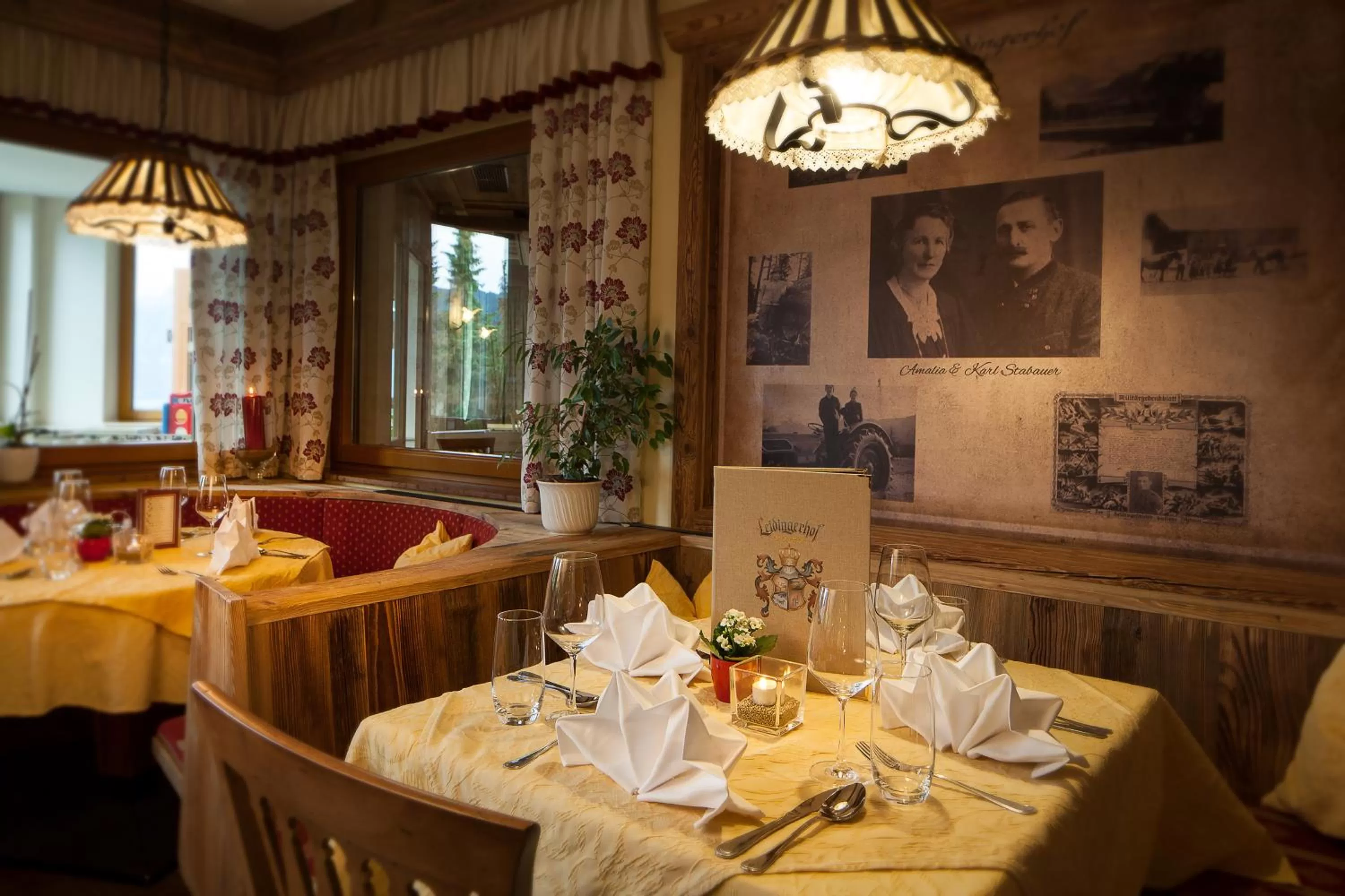 Restaurant/Places to Eat in Panorama Hotel Gasthof Leidingerhof
