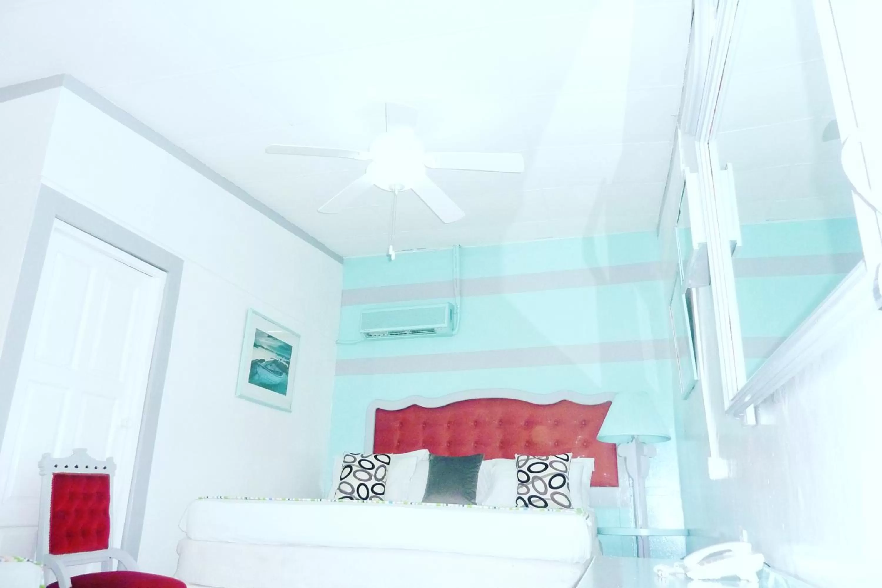 Bed in Hotel Ivania´s