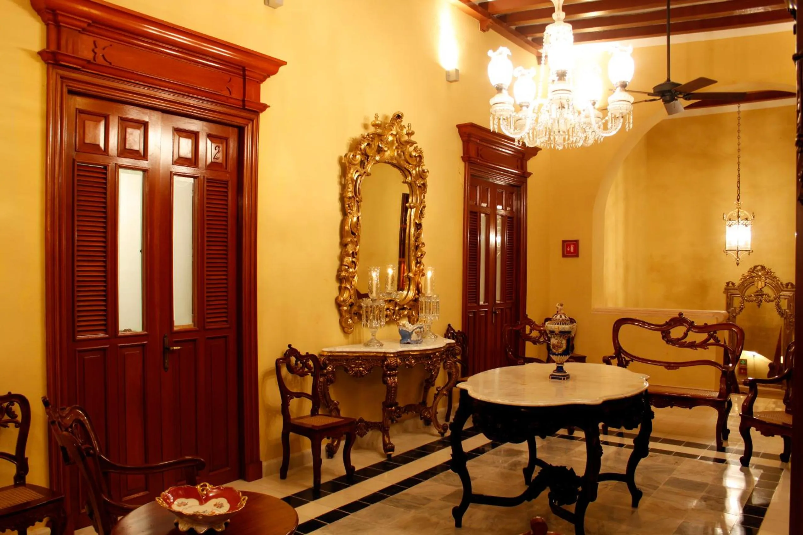 Lobby or reception in Hotel Boutique Casa Don Gustavo, Campeche