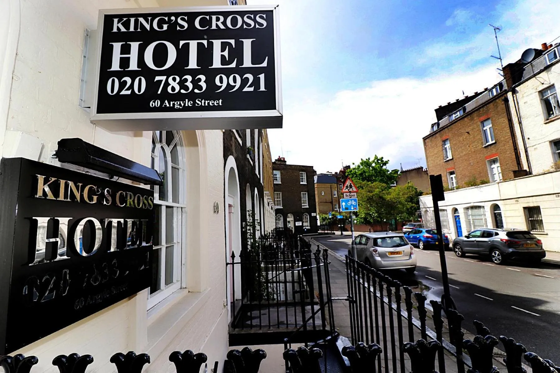 Property building in Kings Cross Hotel London