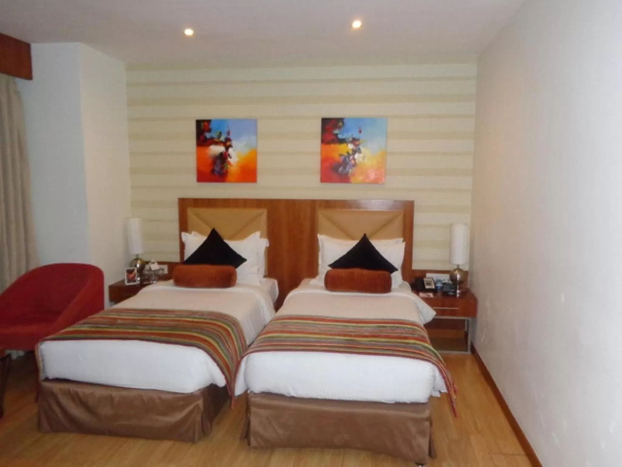 Photo of the whole room, Bed in Ramada Ahmedabad