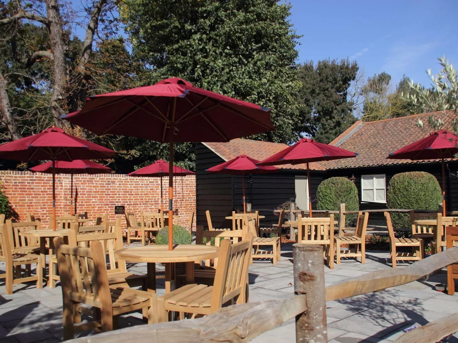 Patio in The Cherry Tree Rochford