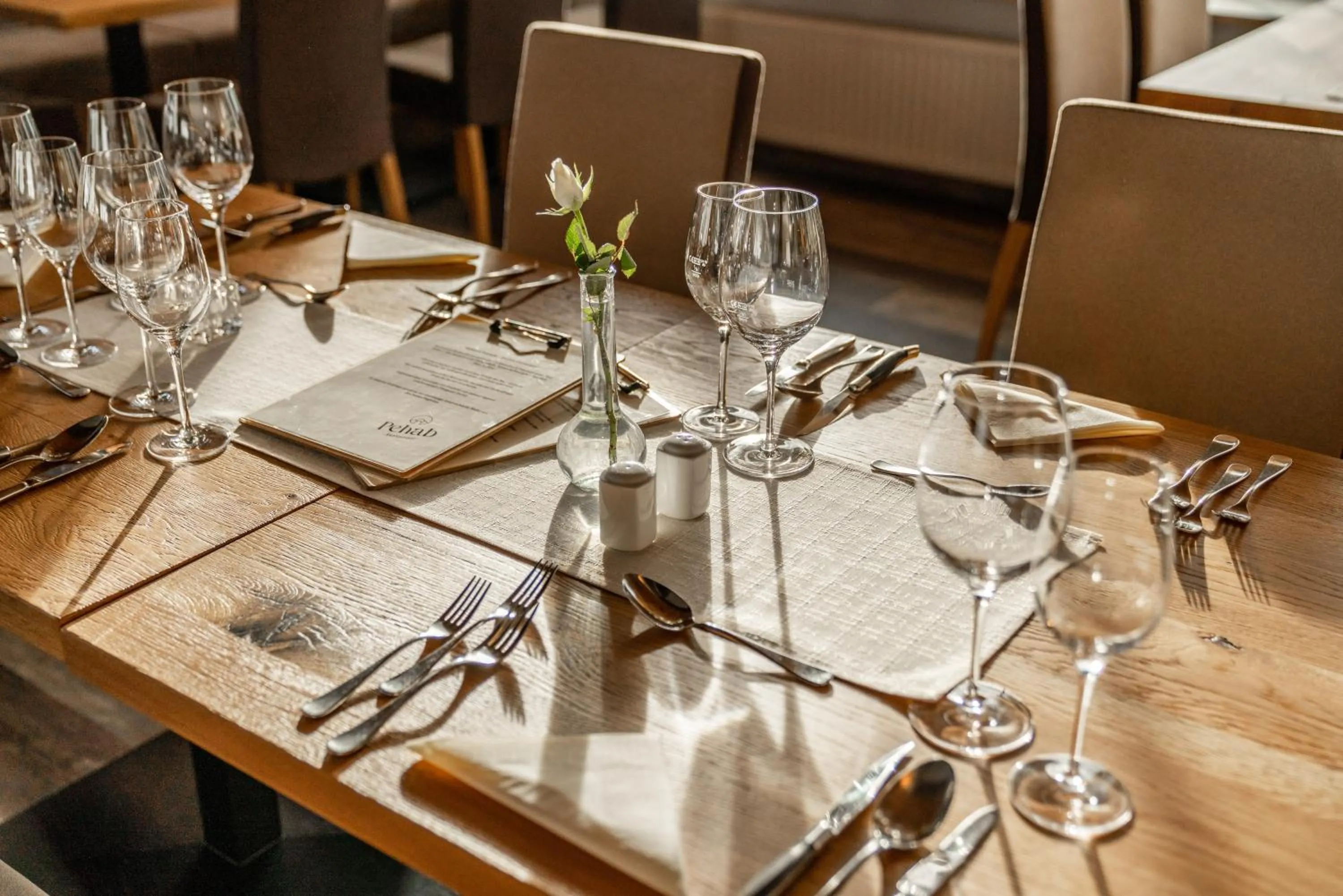 Food and drinks in Aktivhotel Pehab