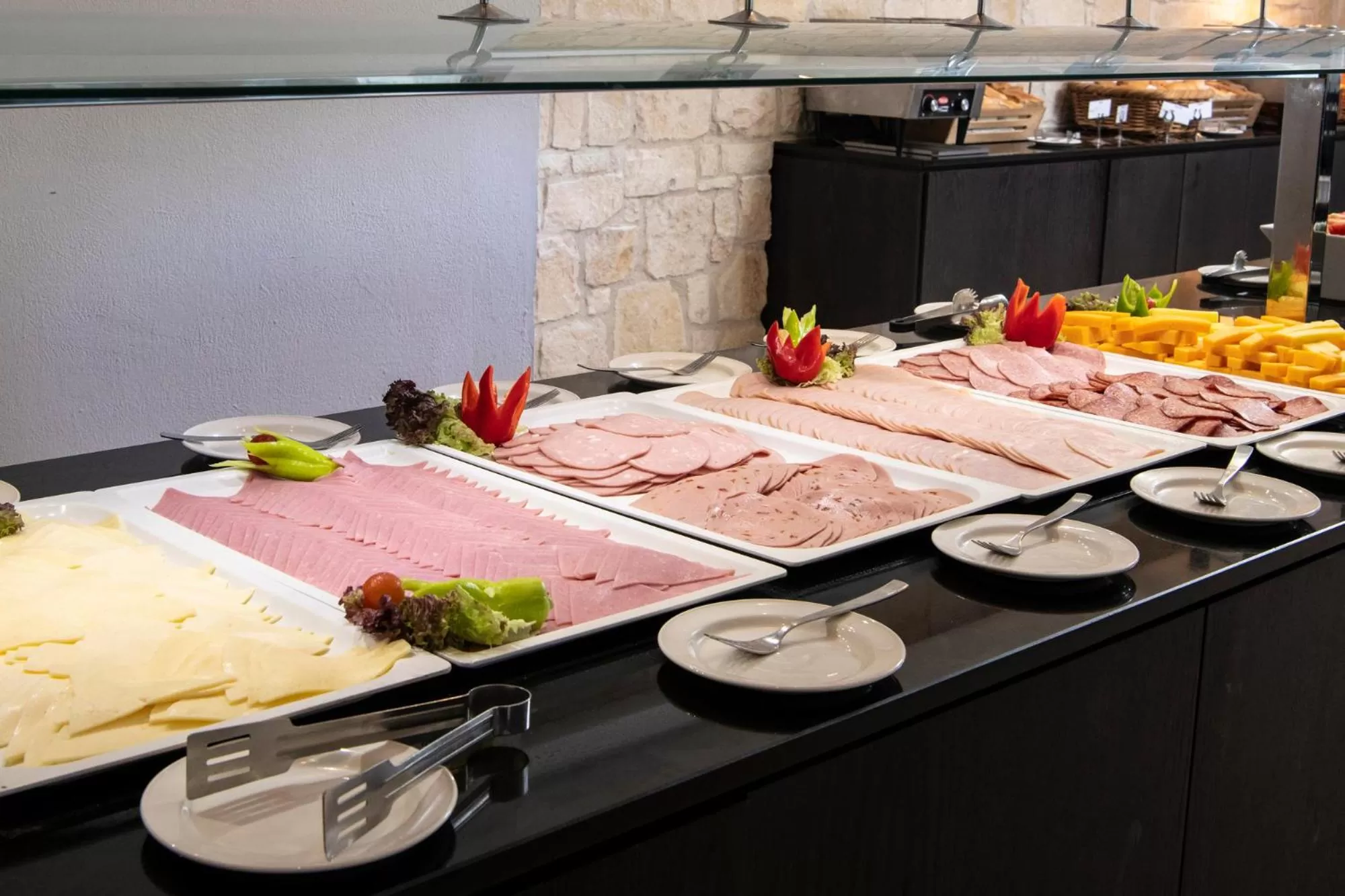 Breakfast in Akti Beach Hotel & Village Resort