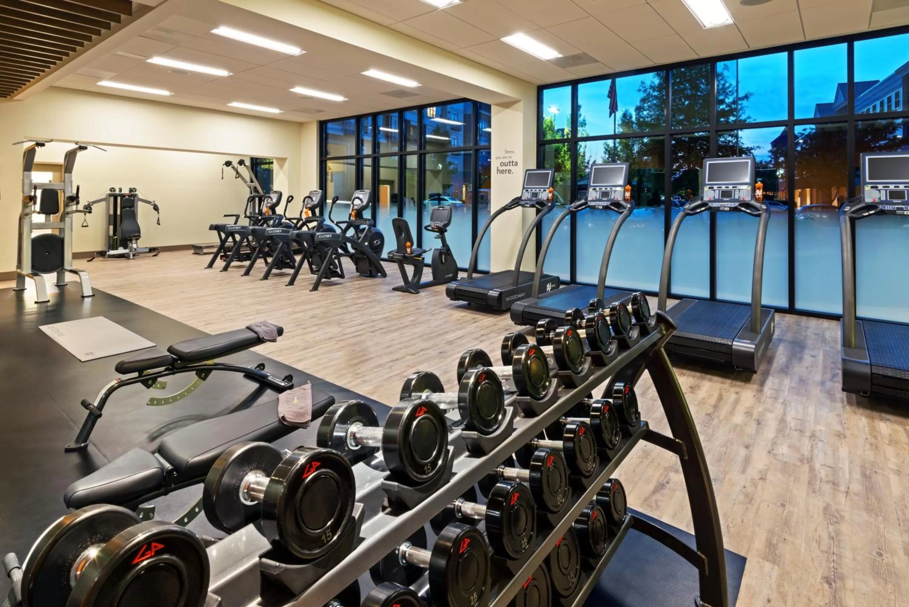 Fitness centre/facilities in EVEN Hotel Rockville - Washington, DC Area by IHG
