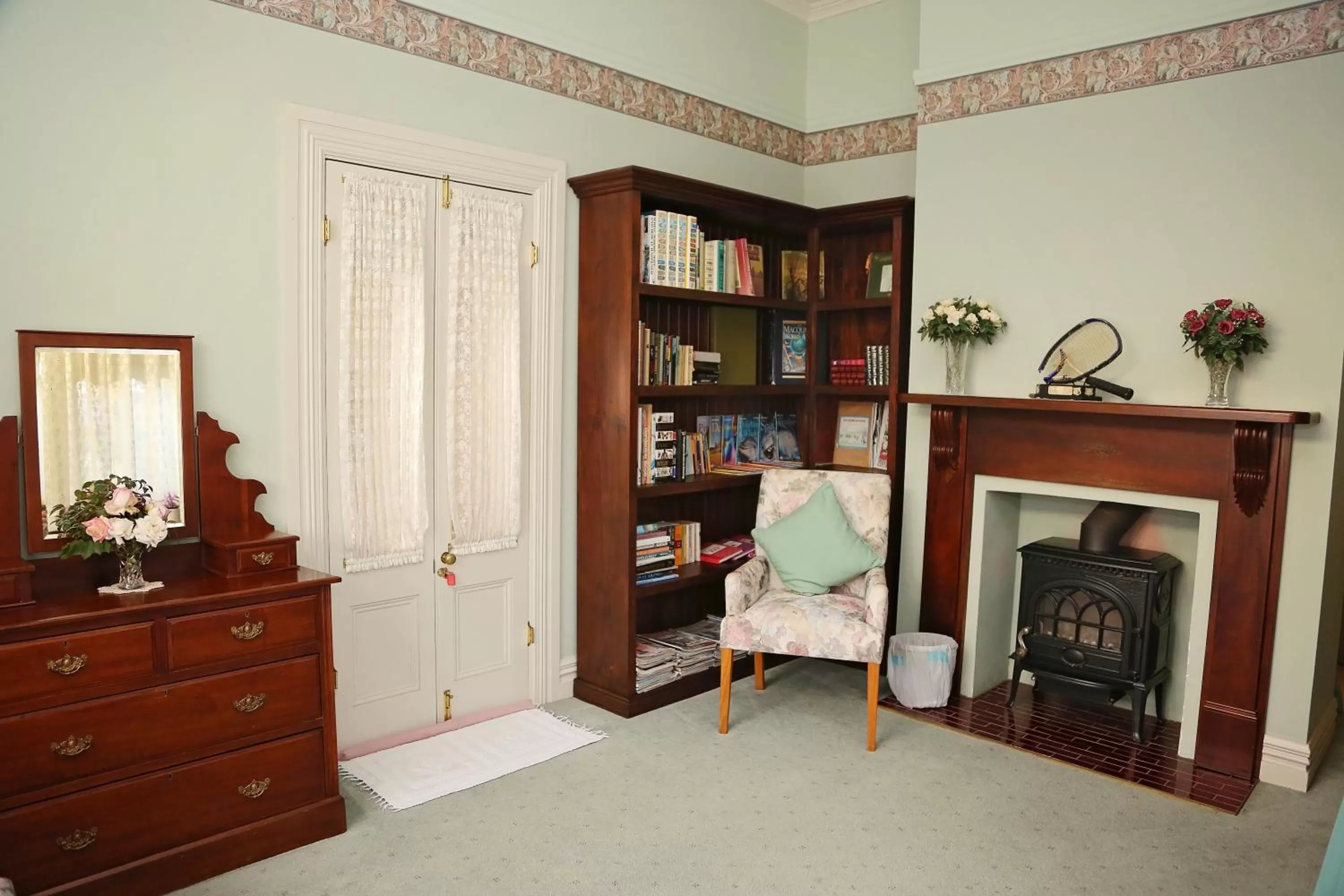 Seating area in Forgandenny House B&B