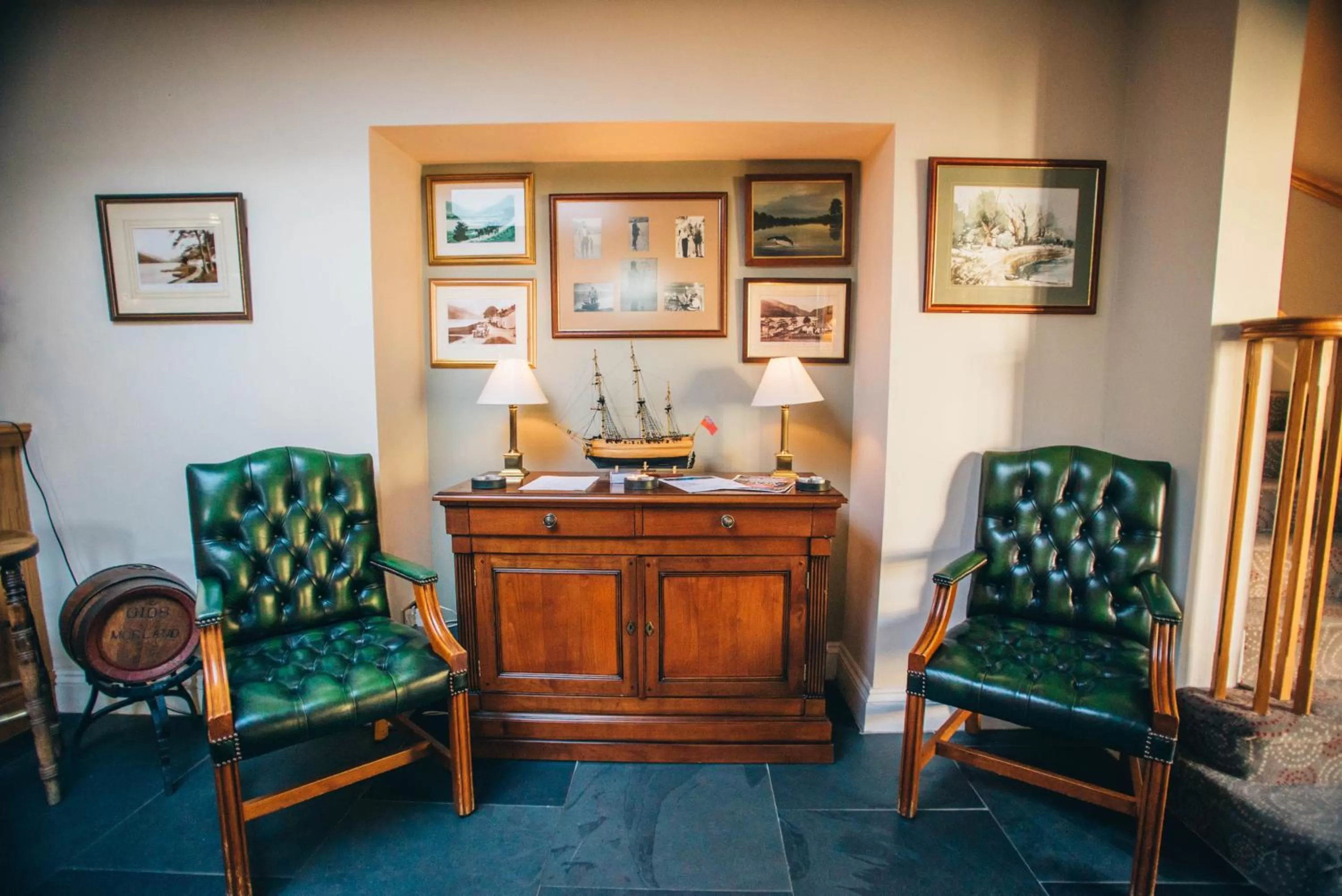 Seating Area in Tynycornel Hotel