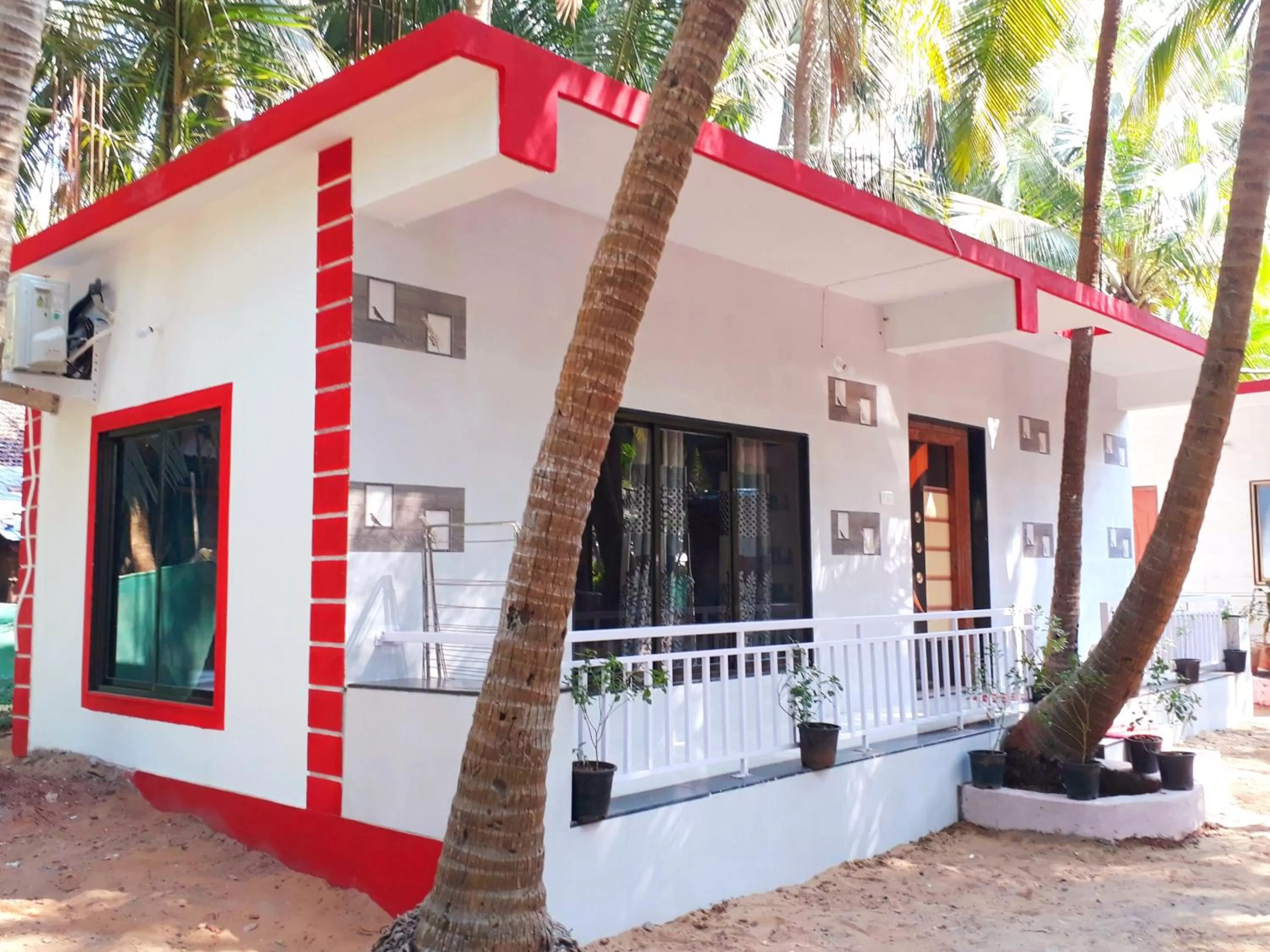 Property building in Samant Beach Resort