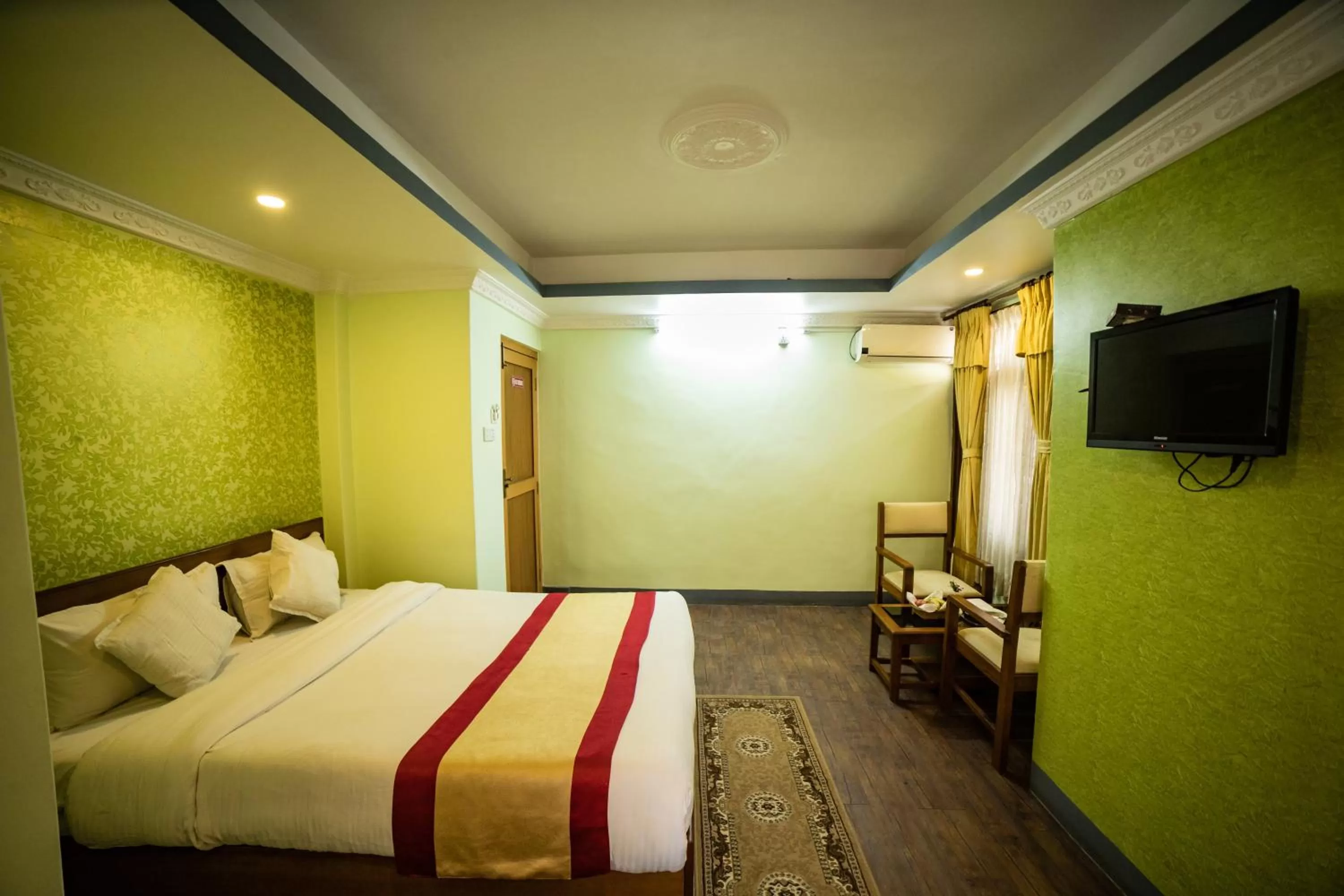 Bed in Kathmandu Garden Home