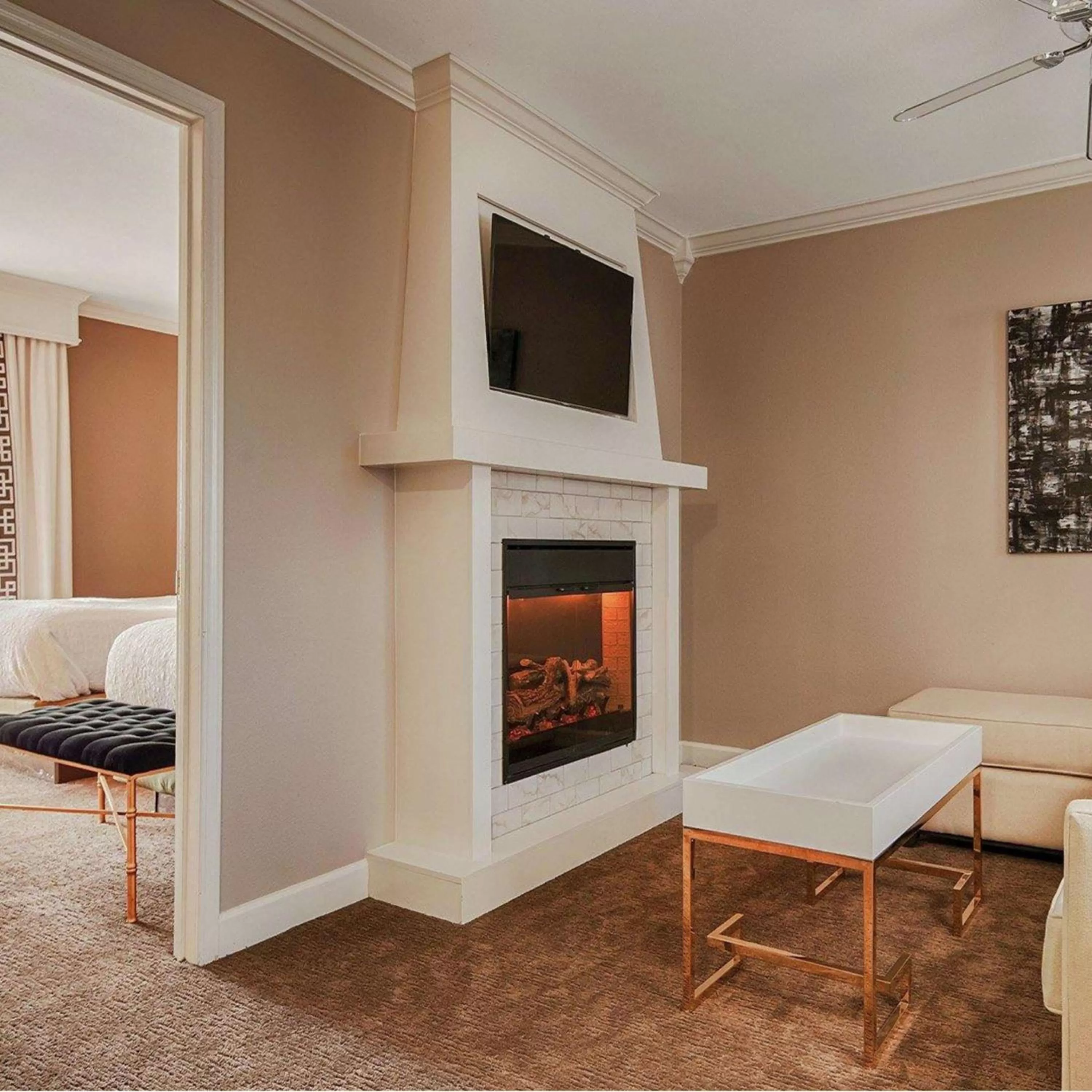 Photo of the whole room in The Burgundy Hotel, Tapestry Collection by Hilton