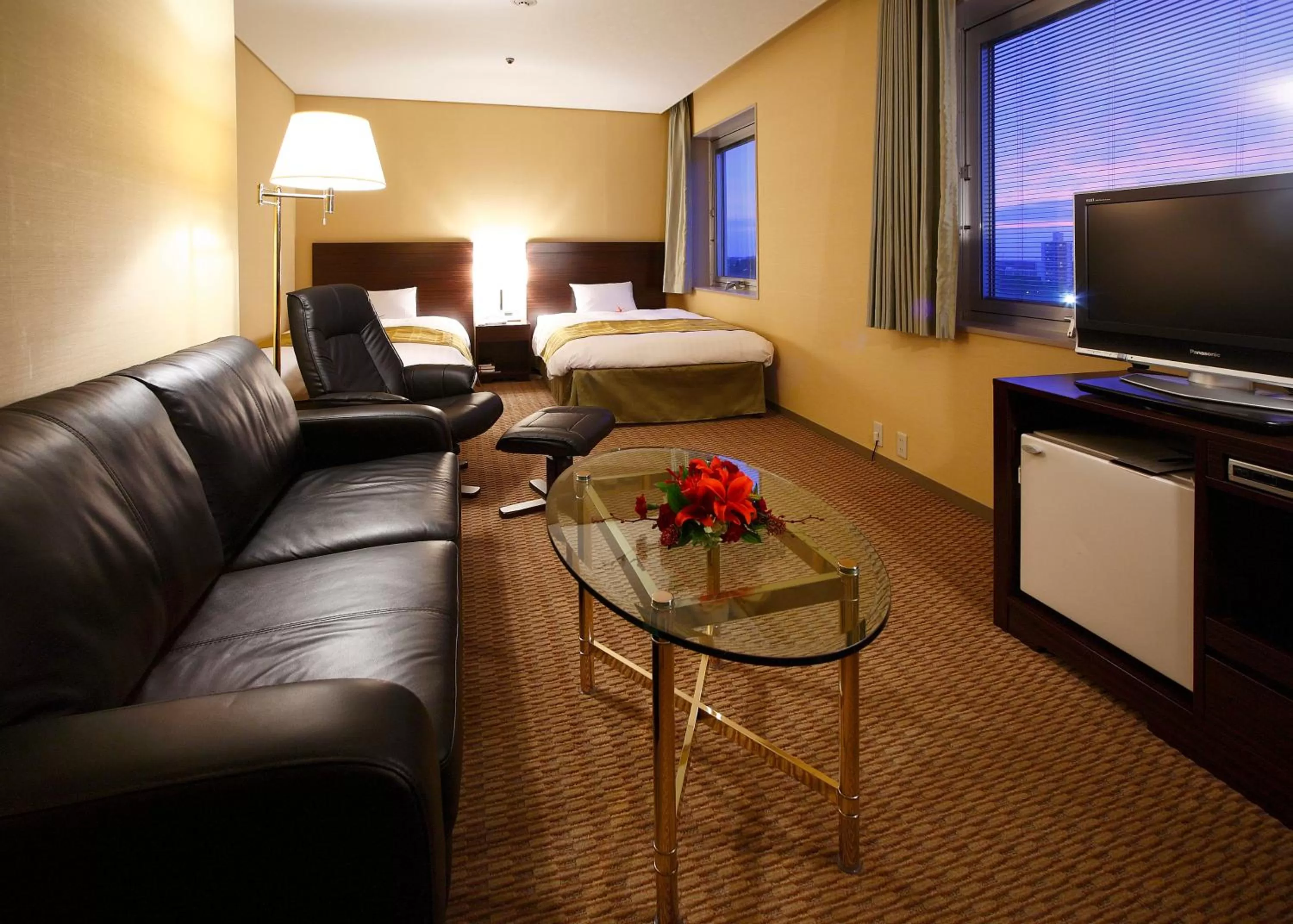 Photo of the whole room, Bed in Hotel Nikko Tsukuba